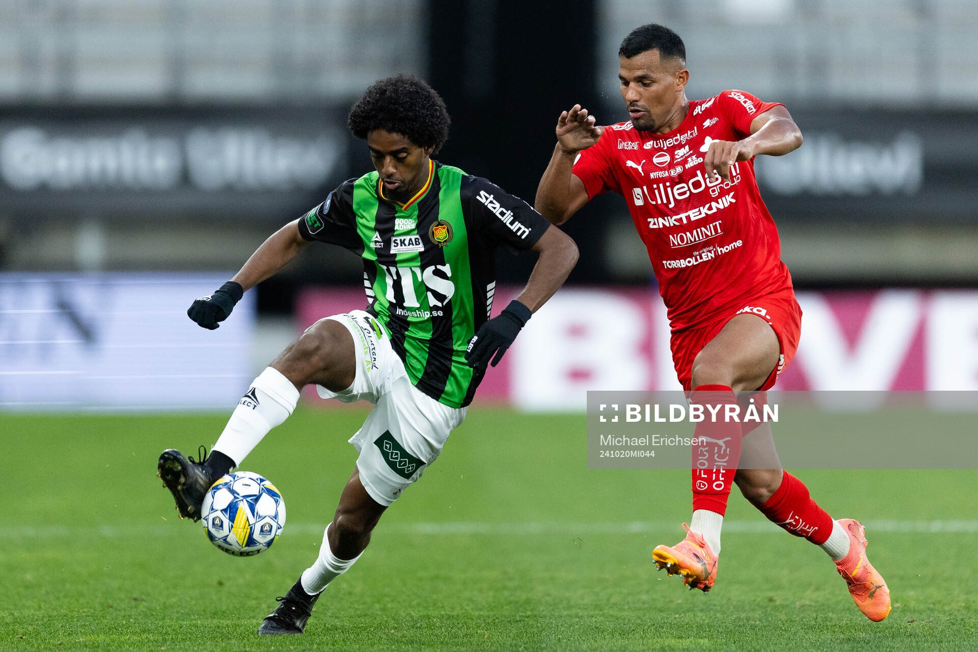 GAIS Harun Ibrahim och Värnamos Wenderson Oliveira do