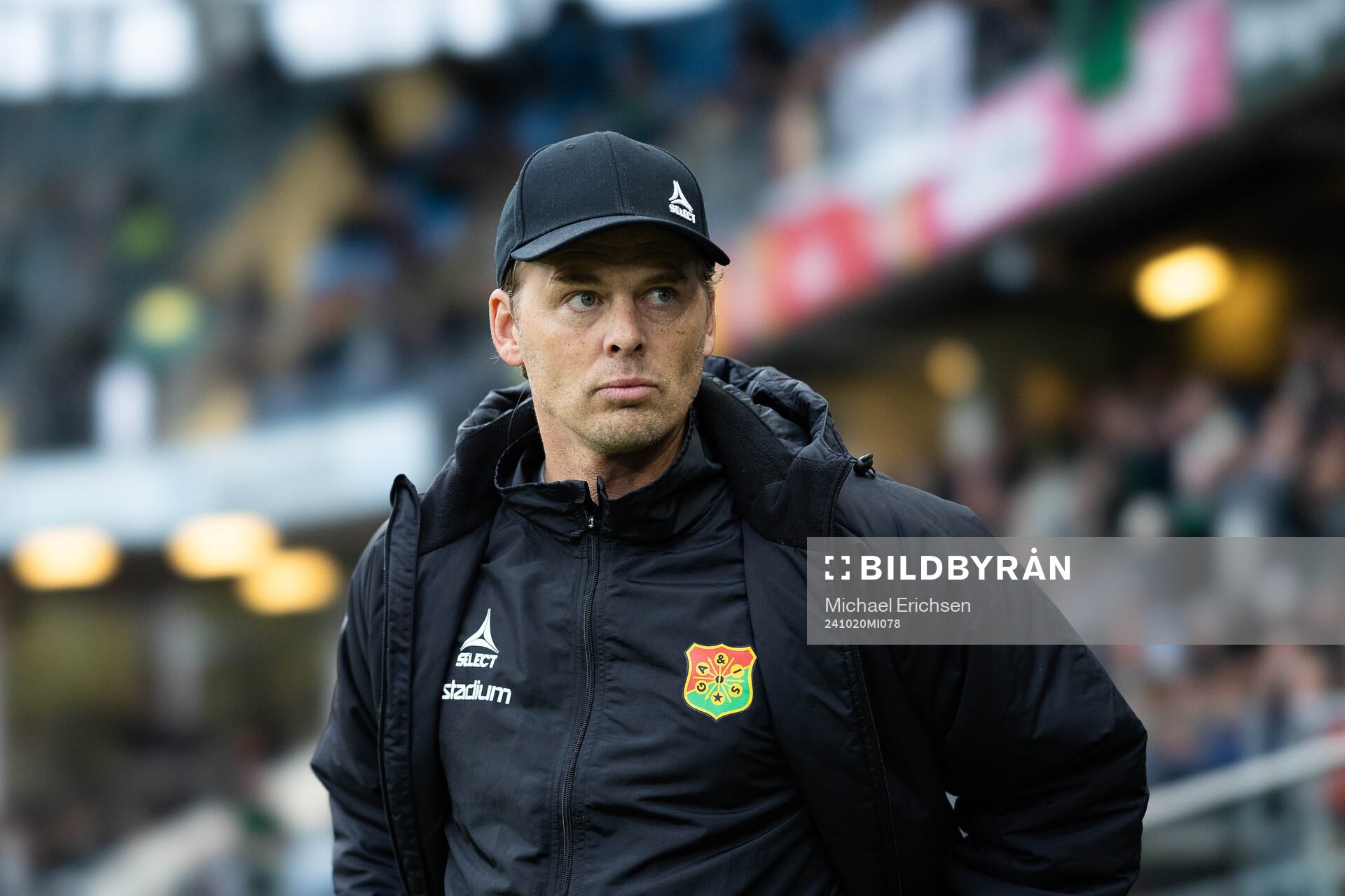 GAIS tränare Fredrik Holmberg
