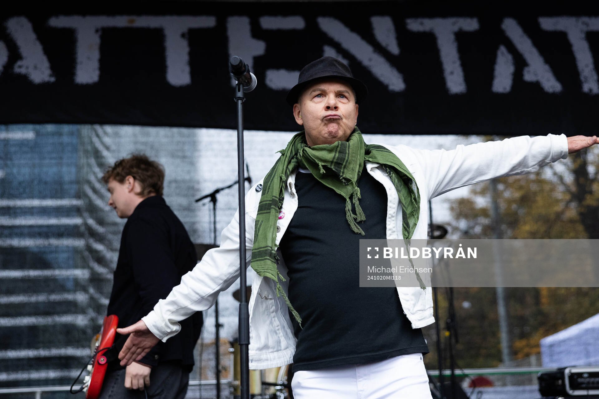 Attentats sångare Mats Jönsson