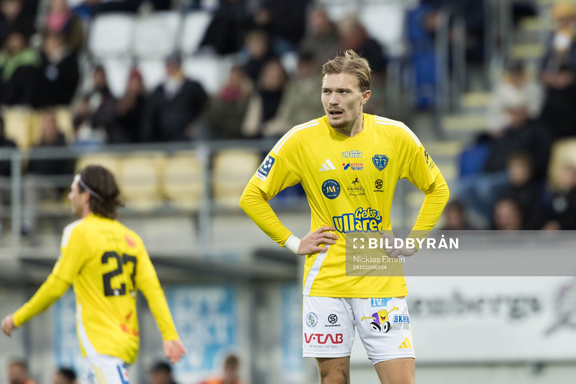 Falkenbergs Hugo Tilly deppar