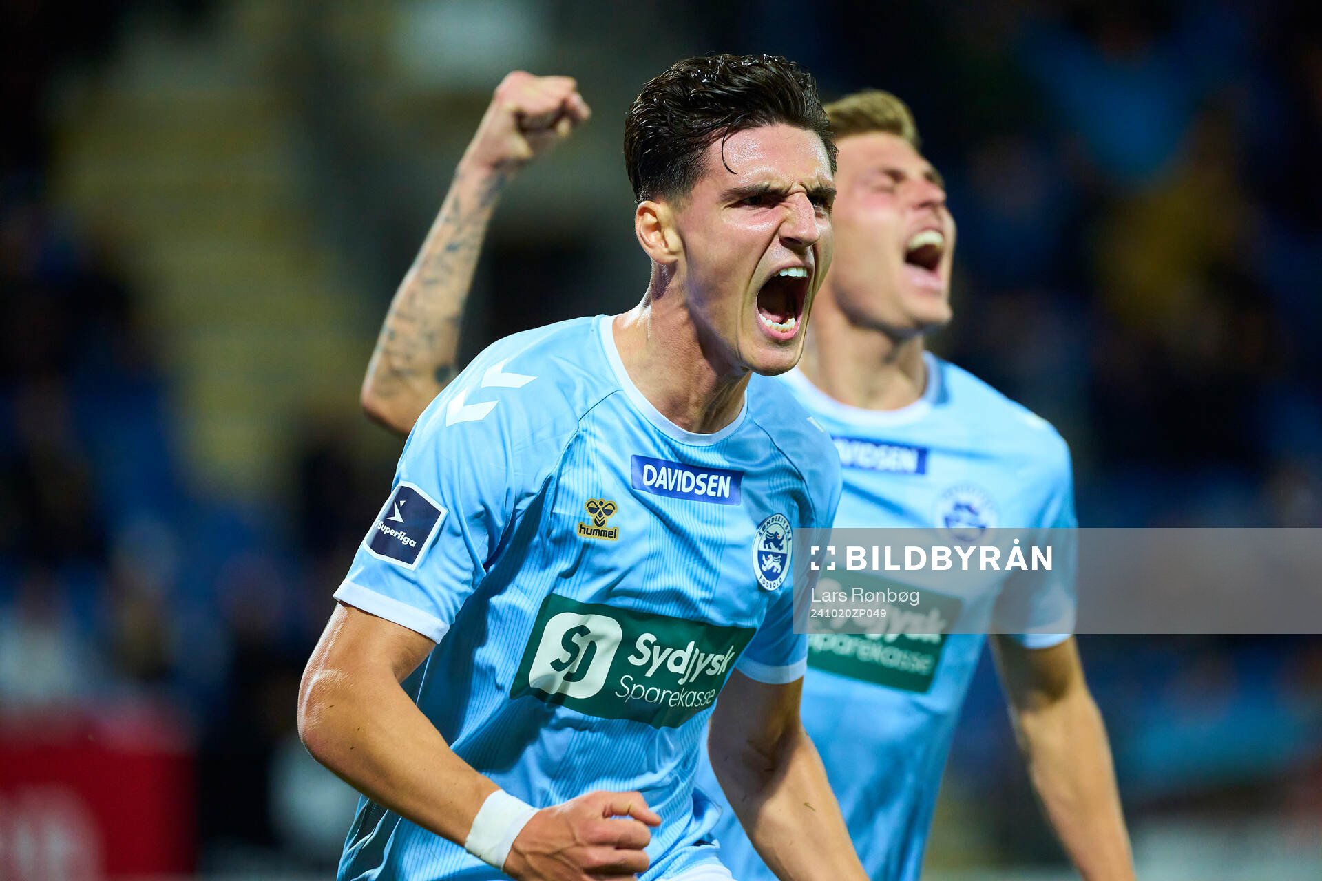 HADERSLEV, DENMARK - OCTOBER 20: Lirim Qamili of