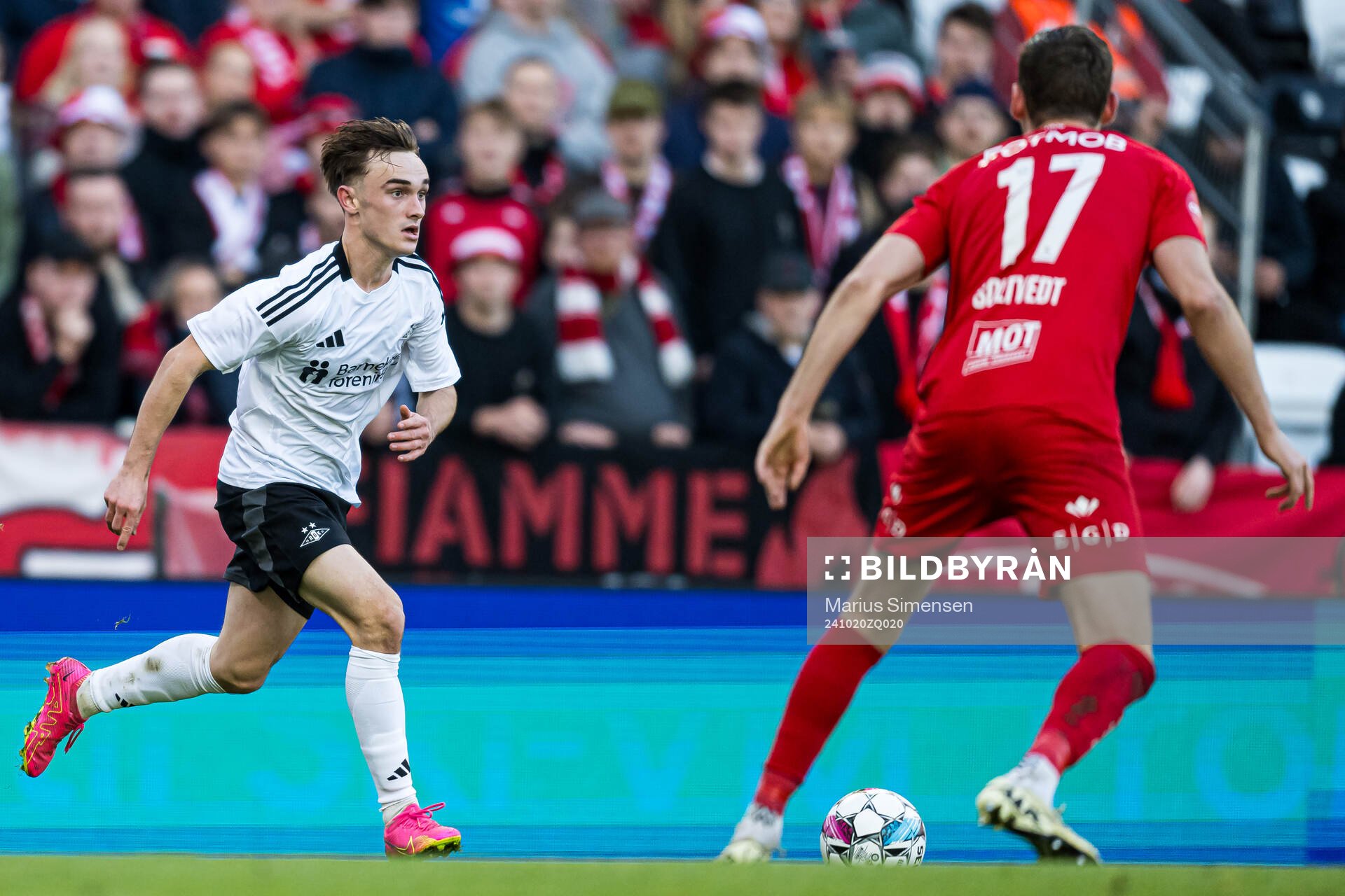 Marius Broholm of Rosenborg