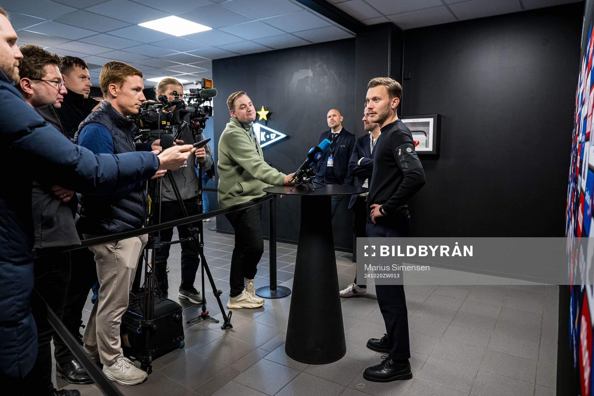 Alfred Johansson, head coach of Rosenborg