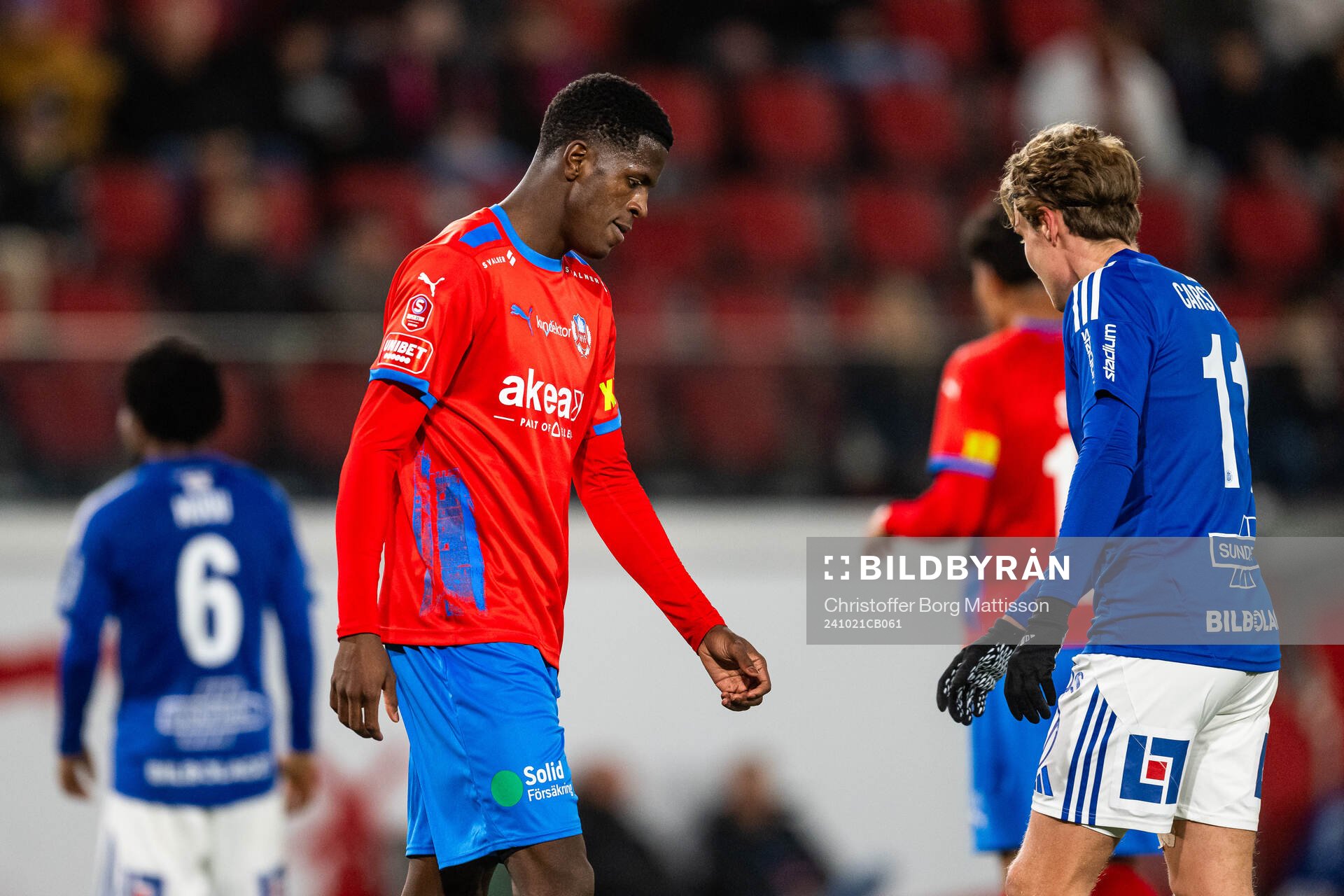 Helsingborgs Chisomnazu Chika Chidi deppar
