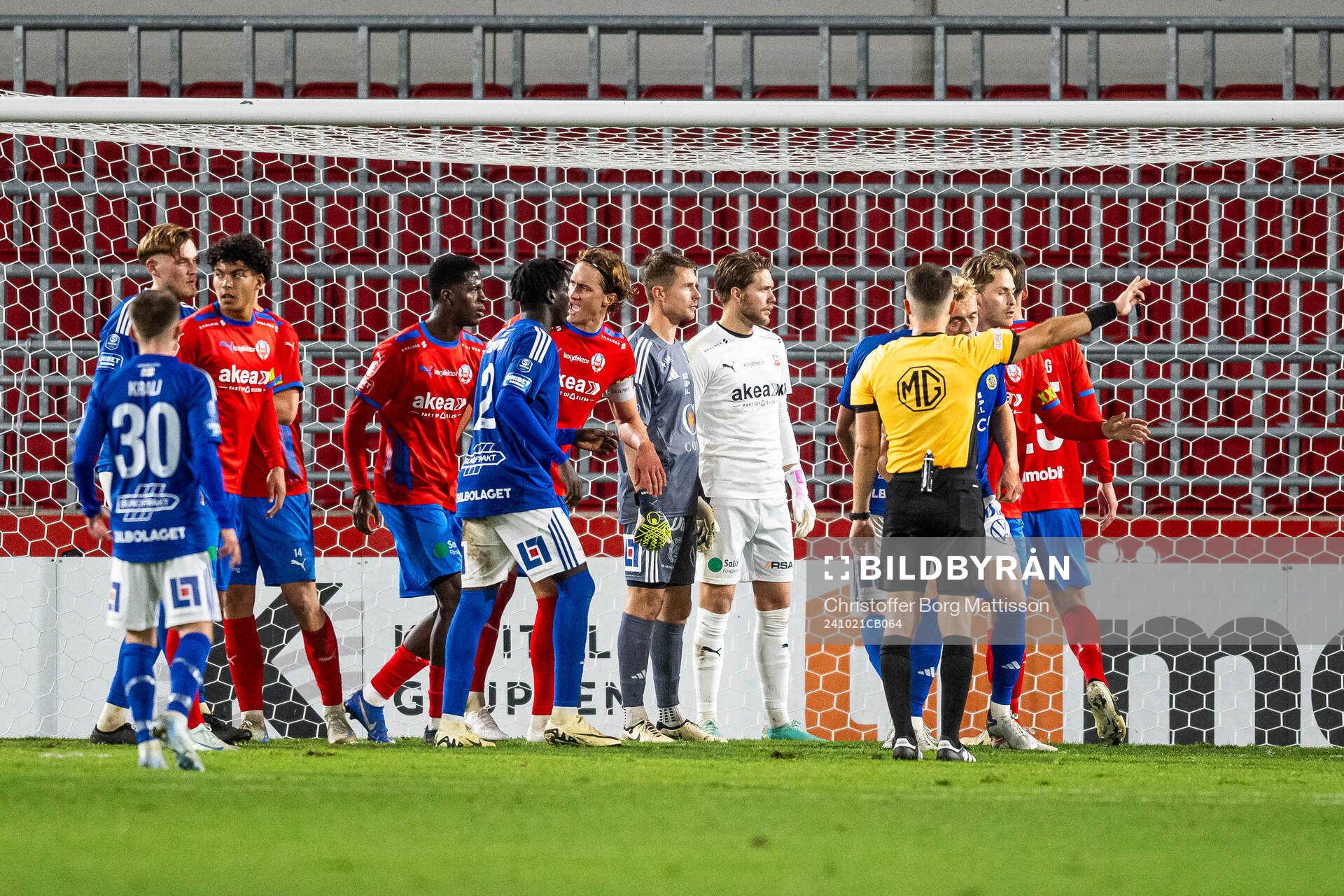 GIF Sundsvalls målvakt Jonas Olsson och Helsingborgs