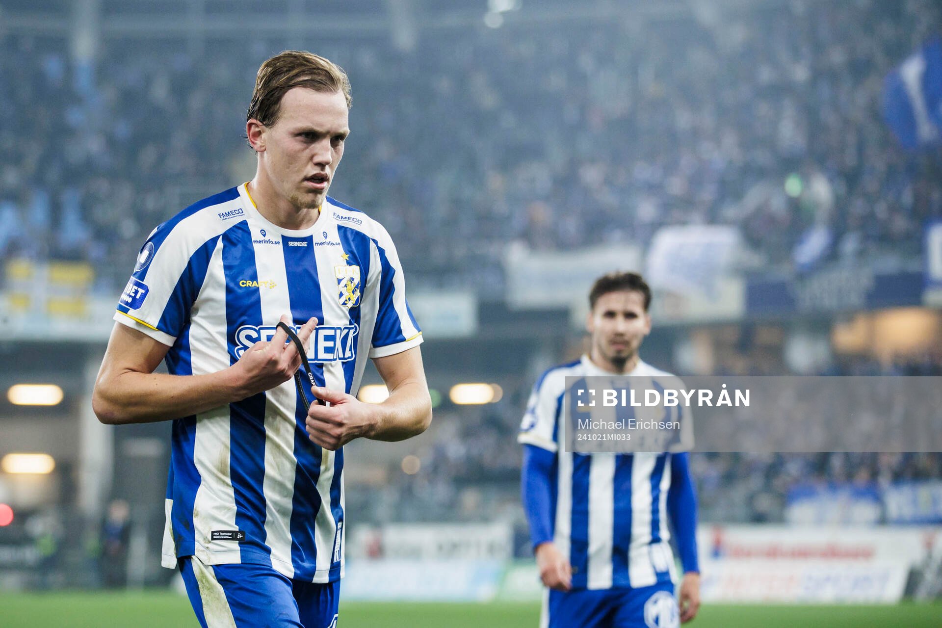 IFK Göteborgs Adam Carlén deppar