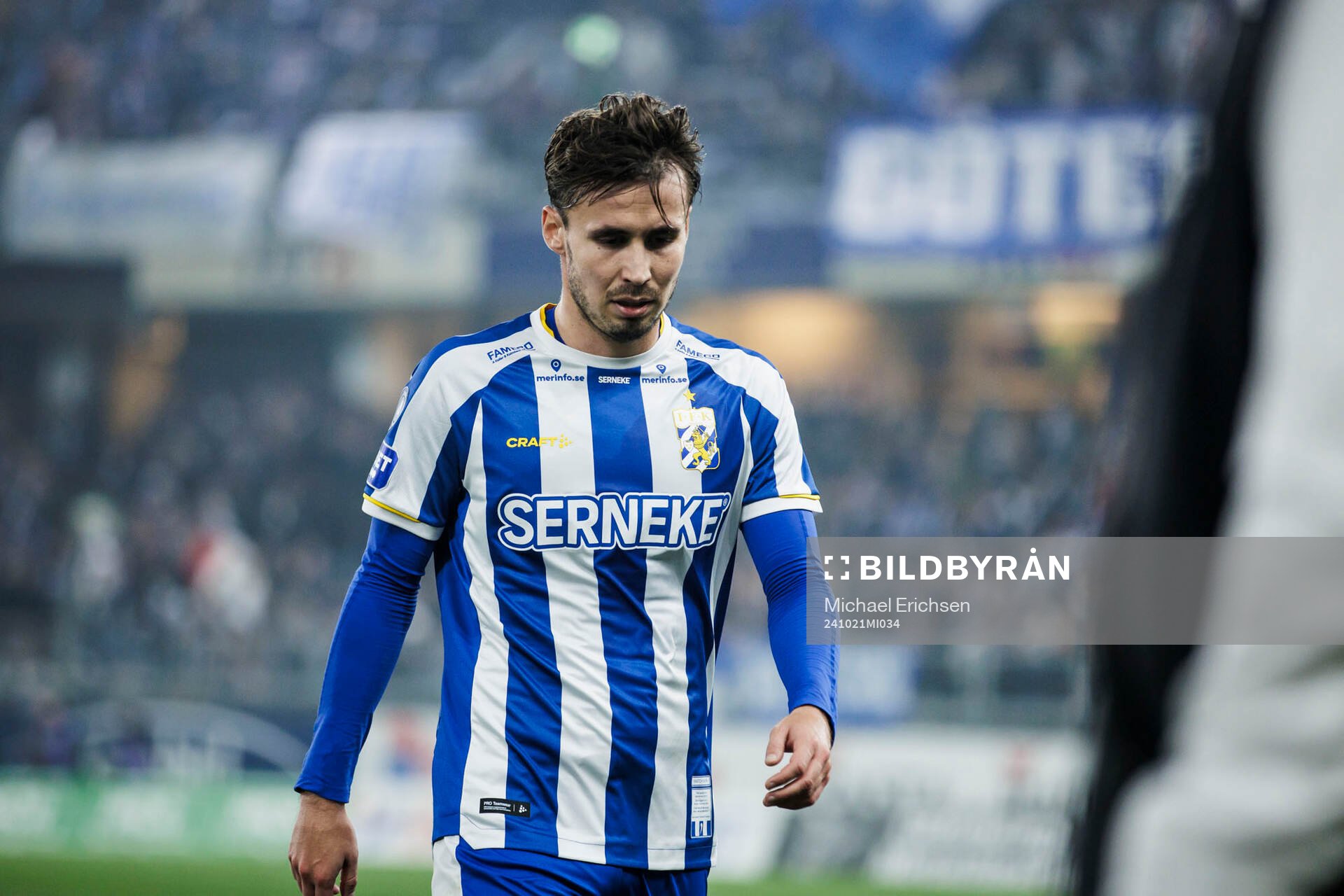 IFK Göteborgs Anders Trondsen deppar
