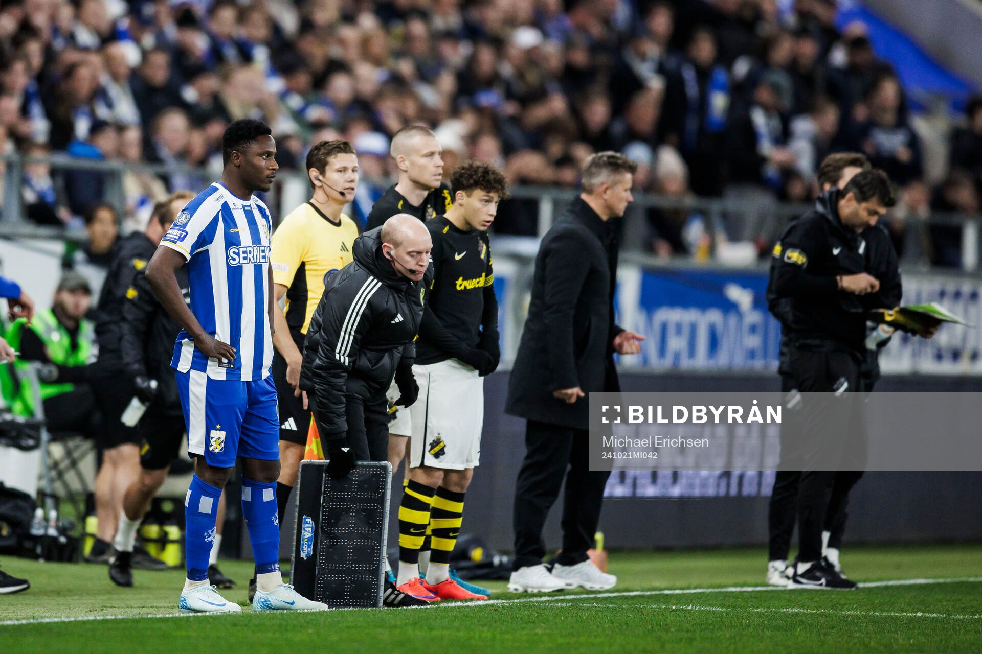 IFK Göteborgs Suleiman Abdullahi byts in