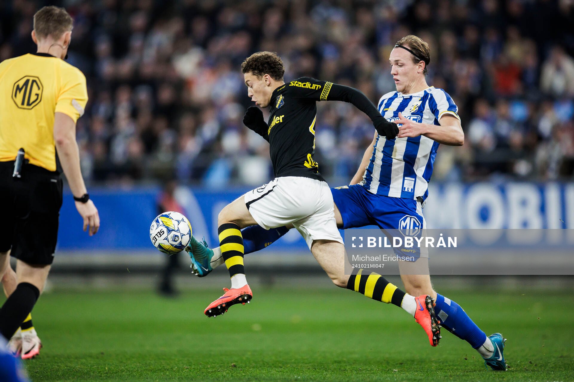 AIKs Victor Goncalves Andersson och IFK Göteborgs Adam