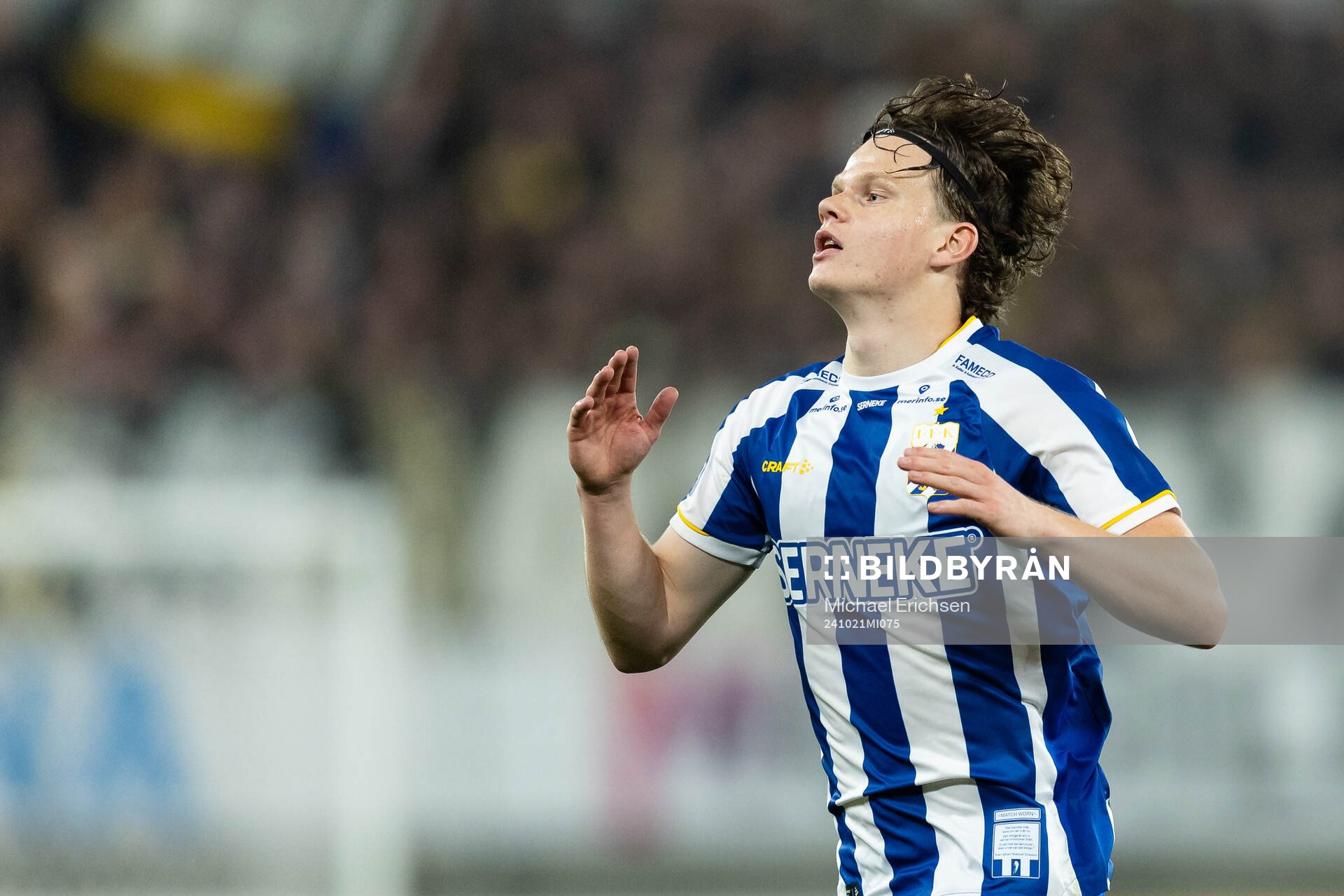 IFK Göteborgs Kolbeinn Thordarson deppar