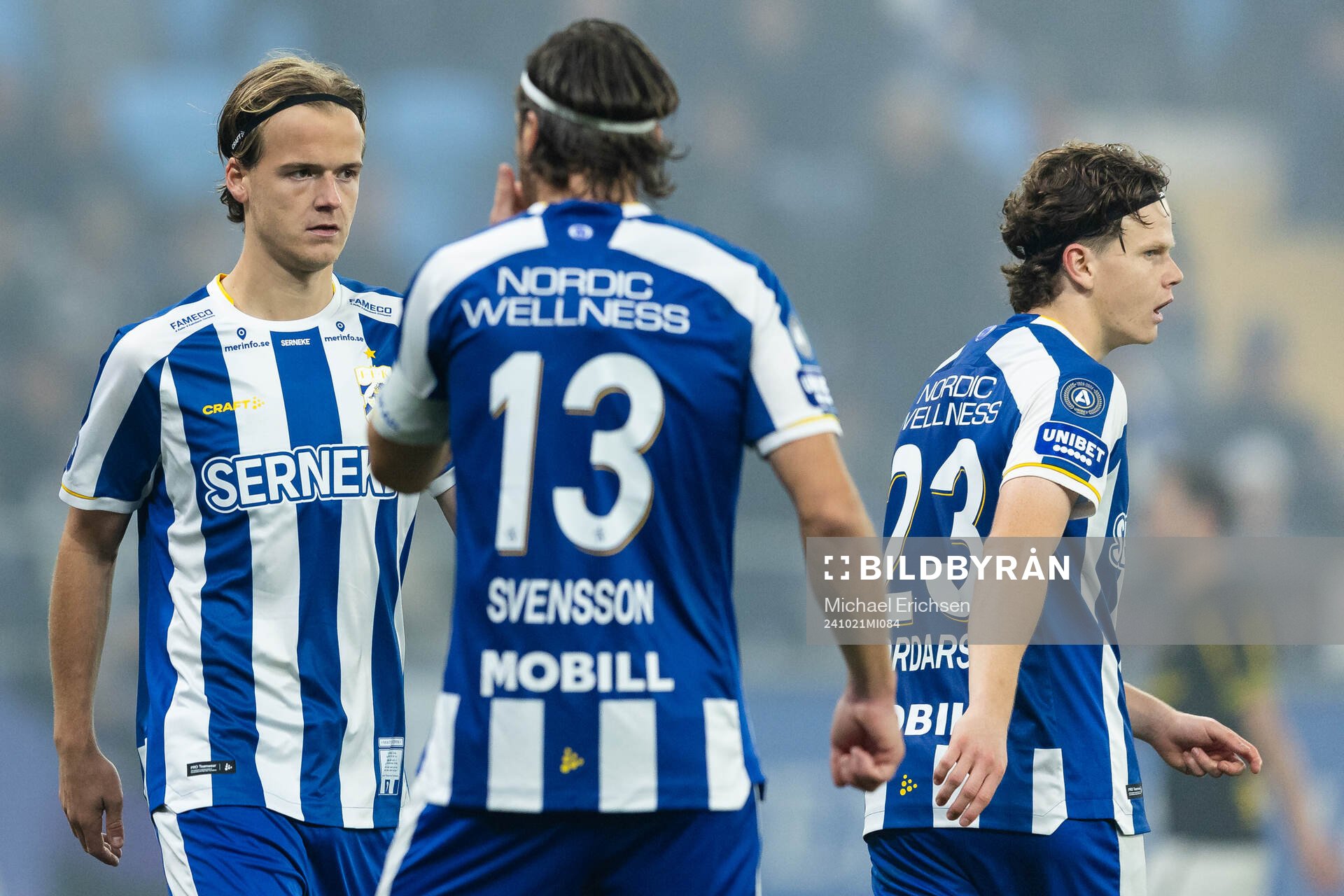 IFK Göteborgs August Erlingmark, Gustav Svensson, och