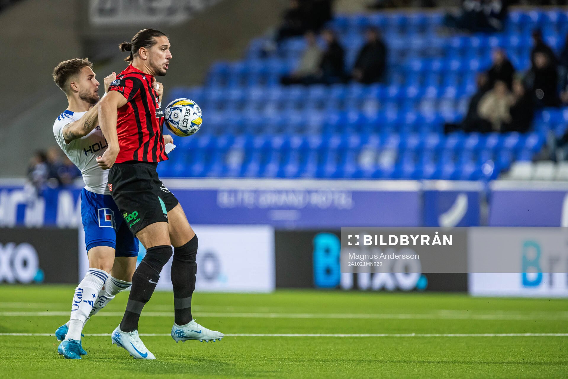 IFK Norrköpings Amadeus Sögaard och Brommapojkarnas