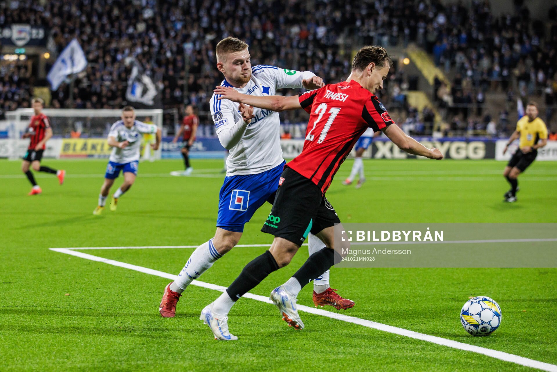 IFK Norrköpings Dino Salihovic och Brommapojkarnas Alex