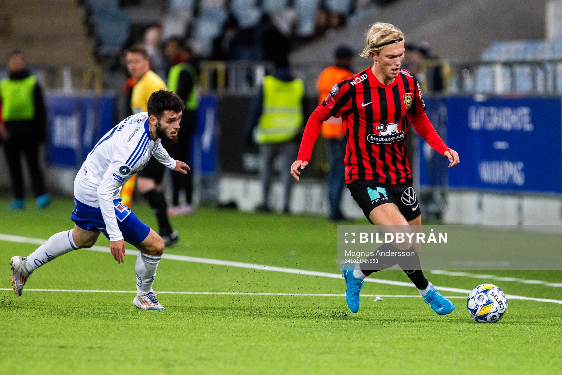 IFK Norrköpings Laorent Shabani och Brommapojkarnas