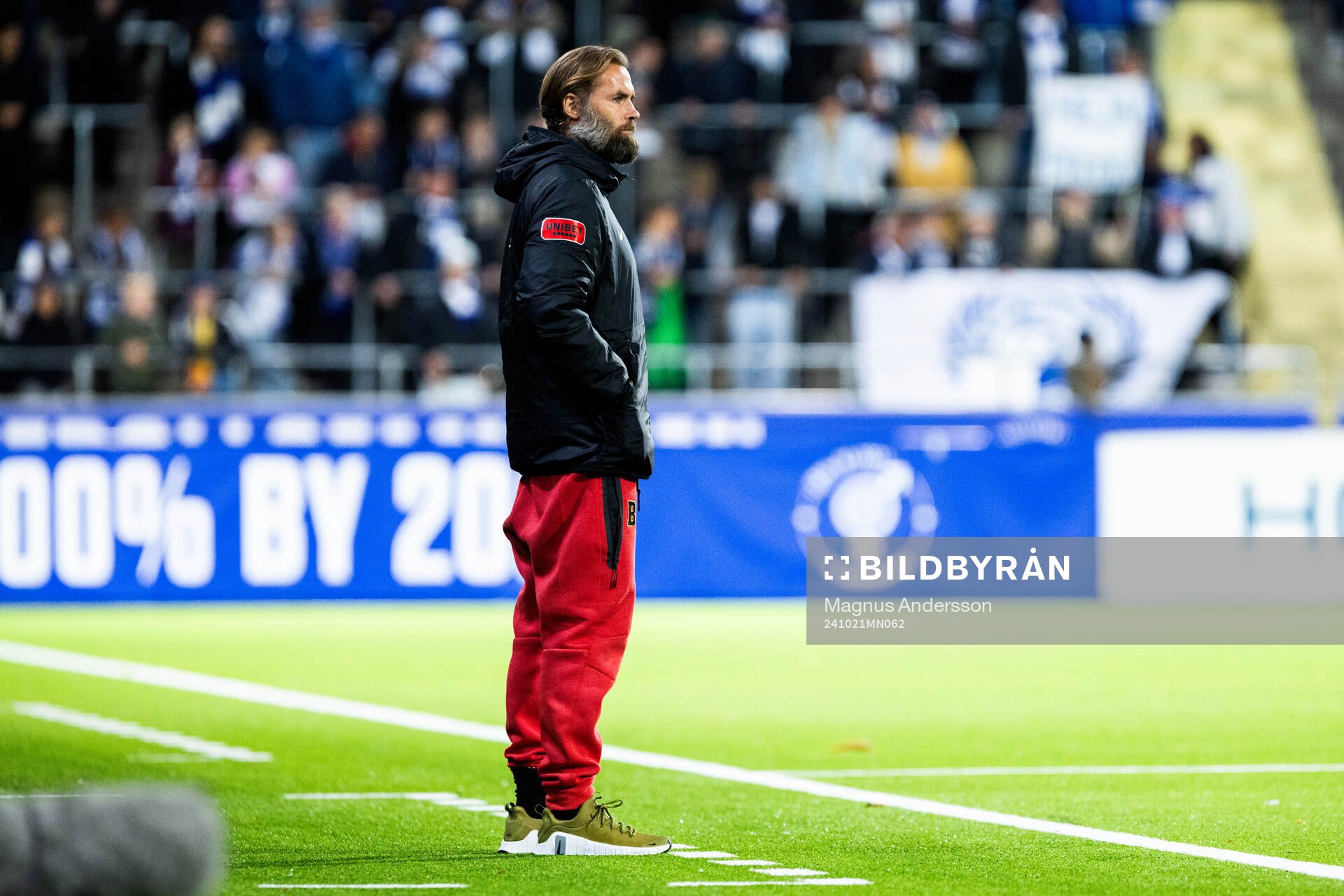 Brommapojkarnas tränare Olof Mellberg