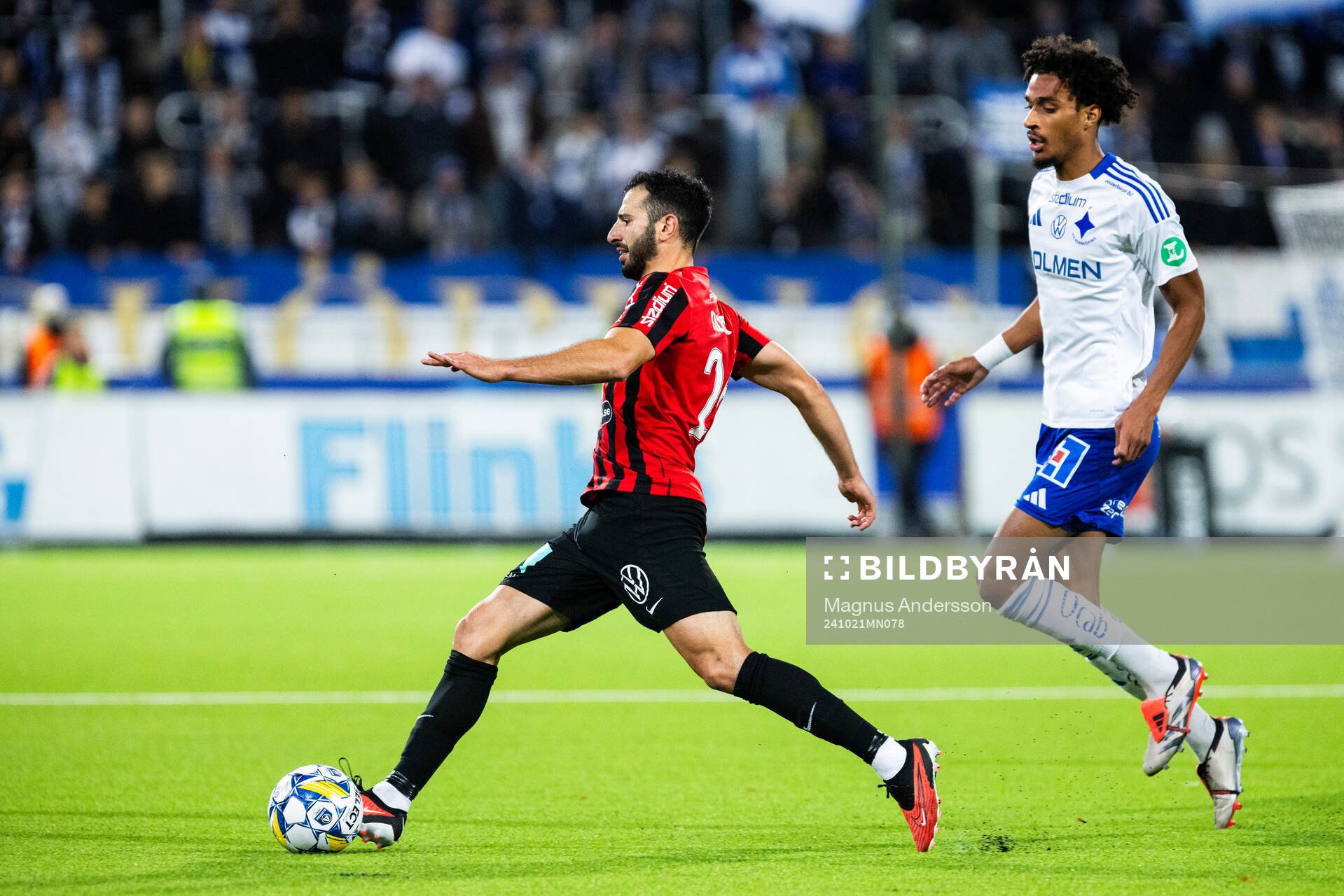 Brommapojkarnas André Calisir och IFK Norrköpings Jesper