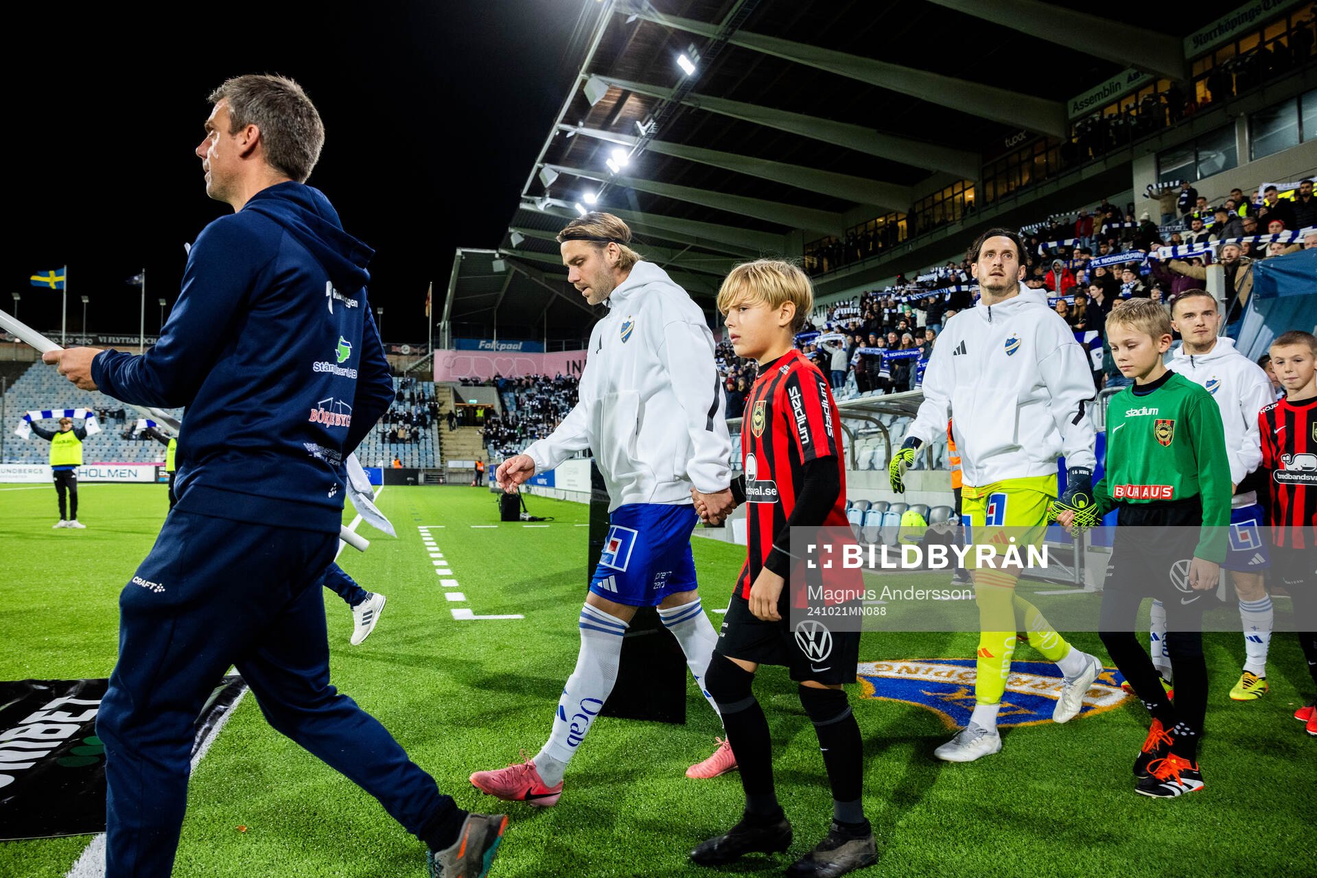 IFK Norrköpings Christoffer Nyman och målvakt David Mitov