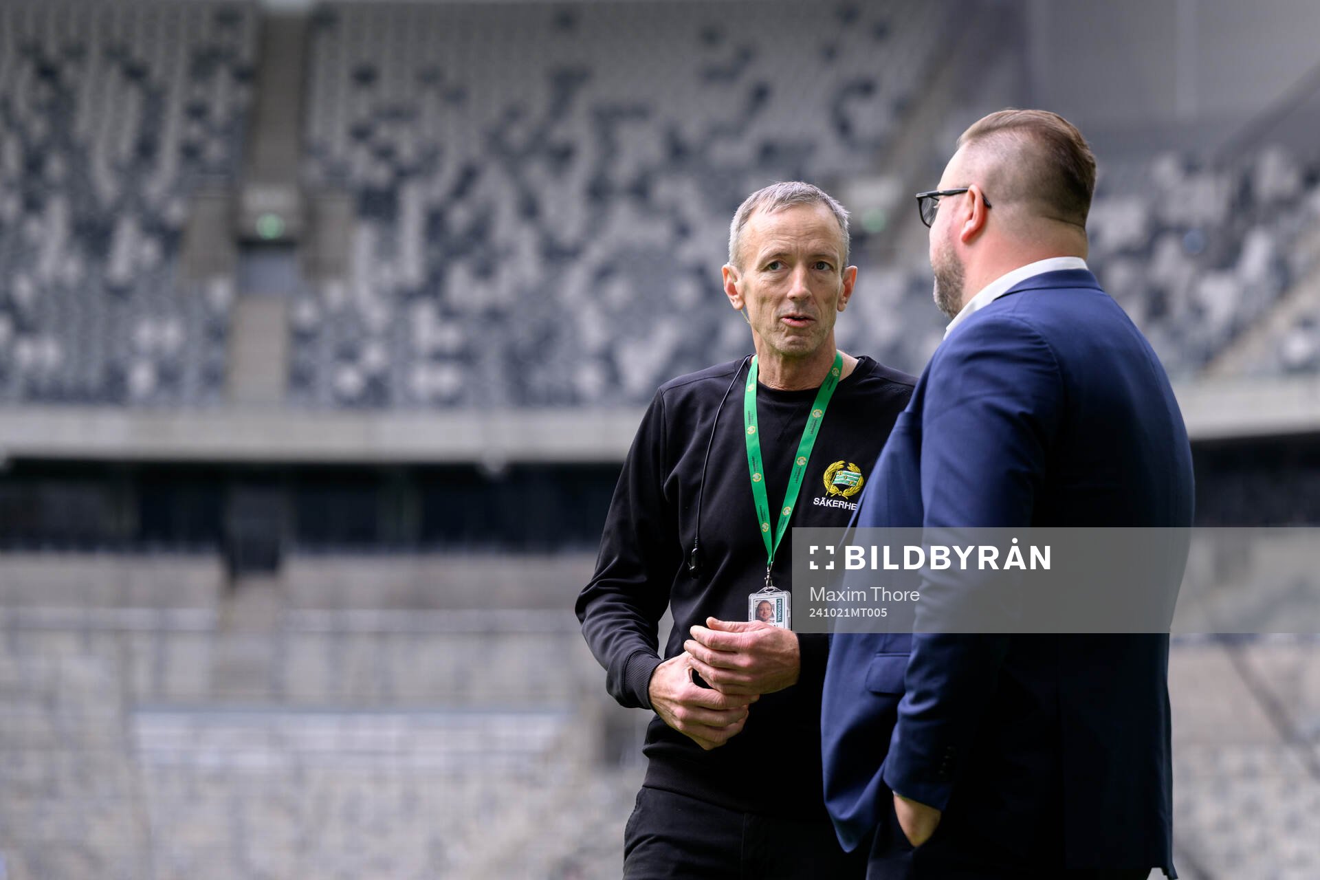 Hammarbys säkerhetsansvarige Göran Rickmer