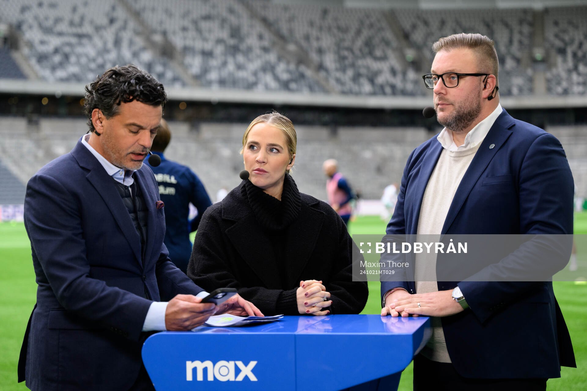 Johan Schollin, matchdelegatskoordinator SEF i Max studio