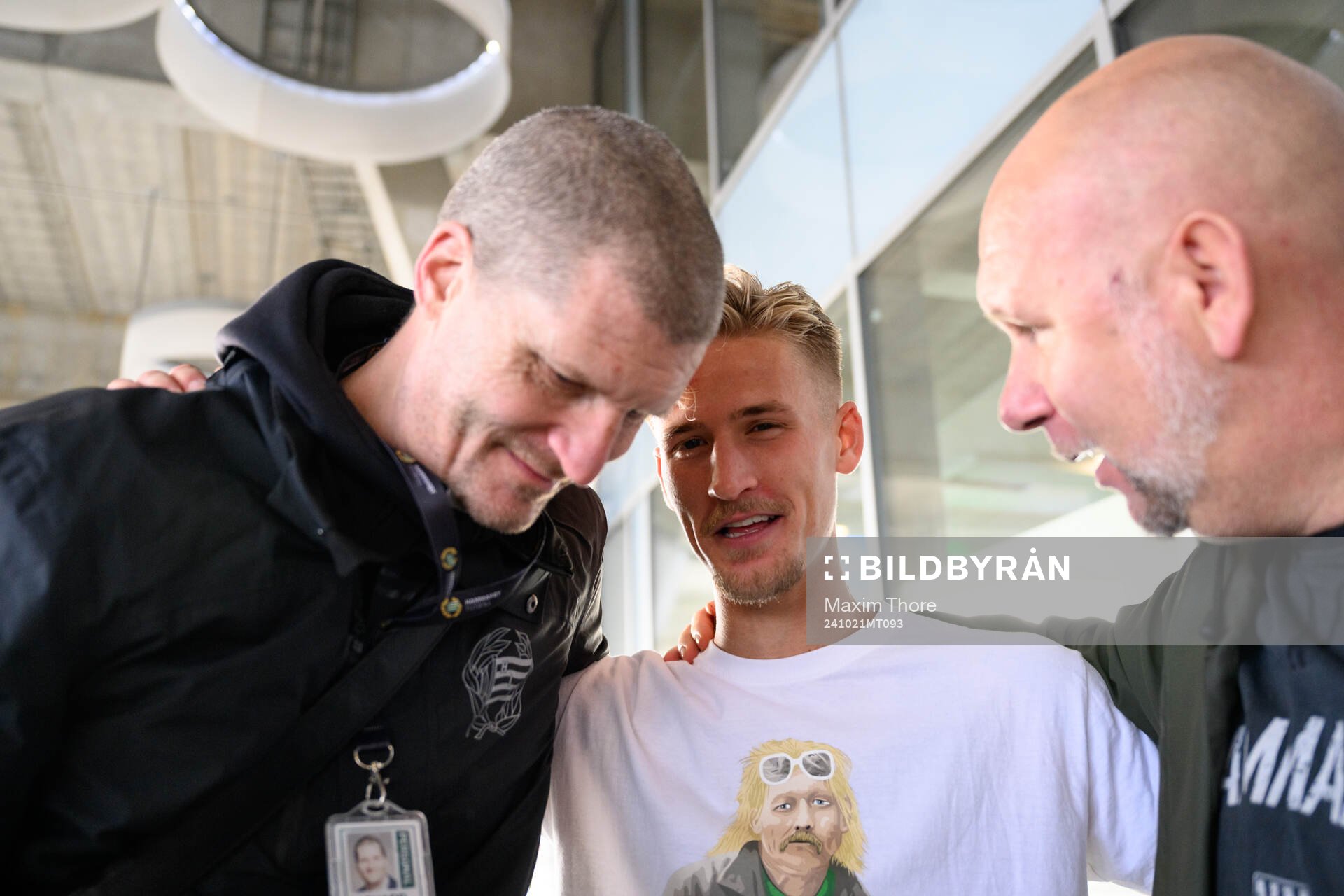Hammarbys vd Richard von Yxkull och Fredrik Hammar