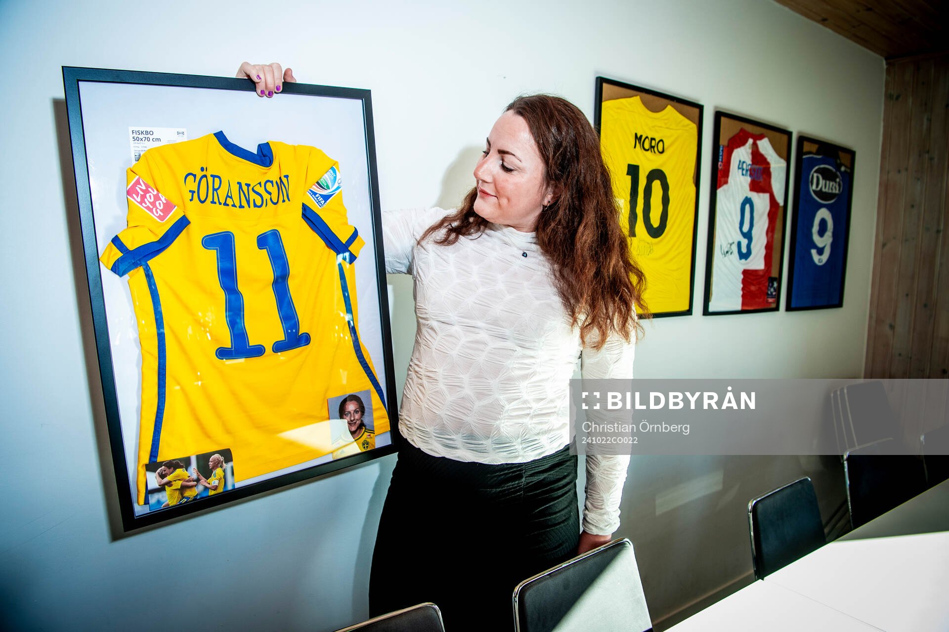 Fotbollsspelaren Antonia Göransson