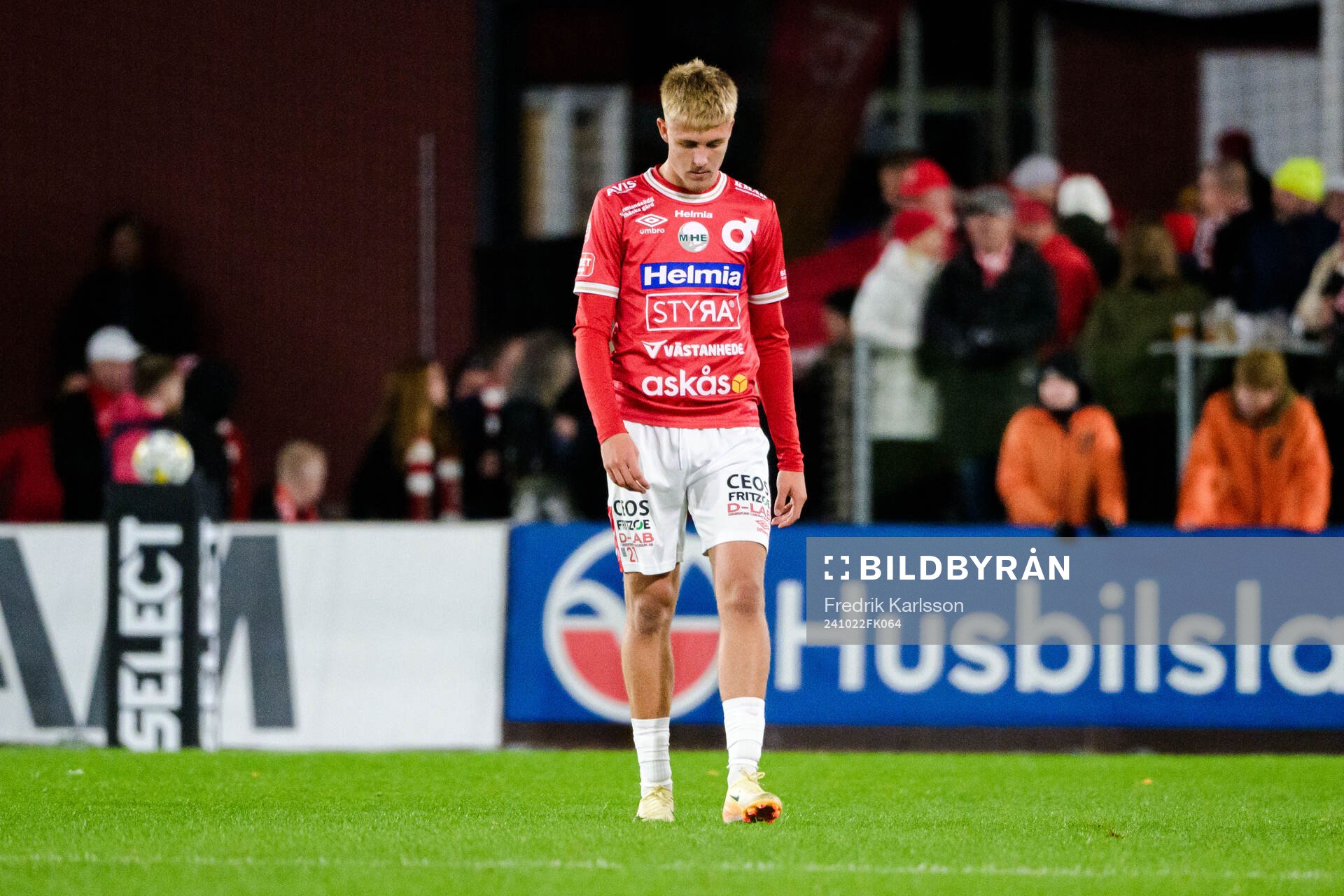 Degerfors Elias Pihlström deppar