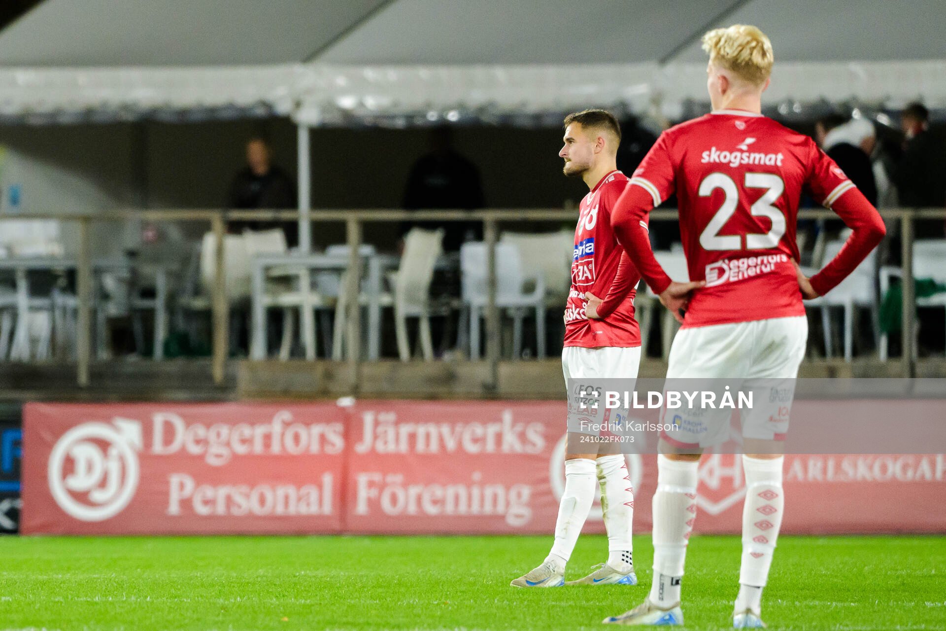 Degerfors Christos Gravius deppar