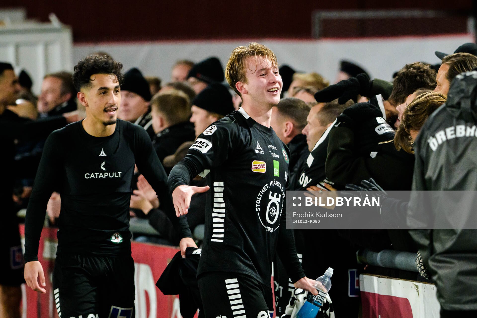 Örebros Oskar Käck jublar
