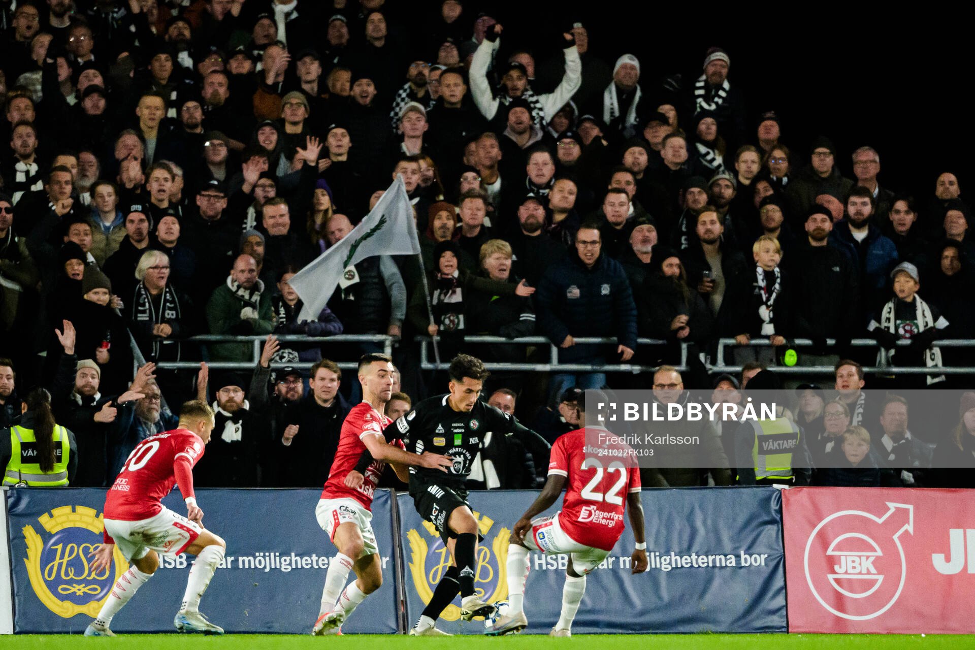 Degerfors Carlos Moros Gracia och Örebros Elias Barsoum