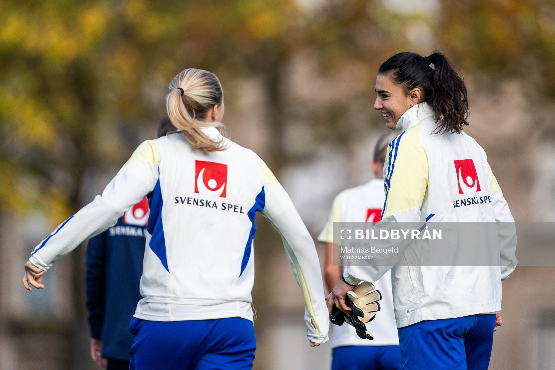 Goalkeeper Zecira Musovic of the Swedish women's national