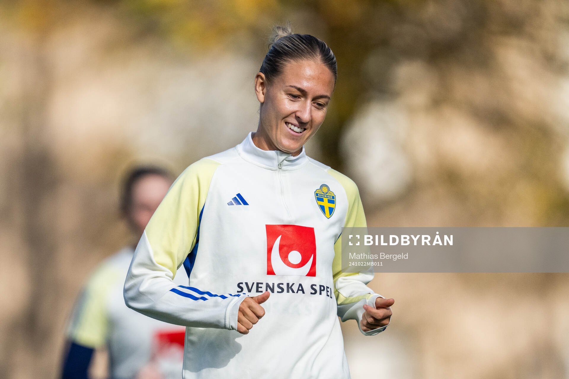 Emma Kullberg of the Swedish women's national football team