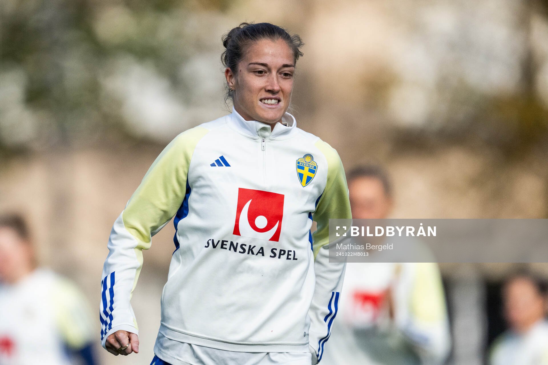 Filippa Angeldahl of the Swedish women's national football
