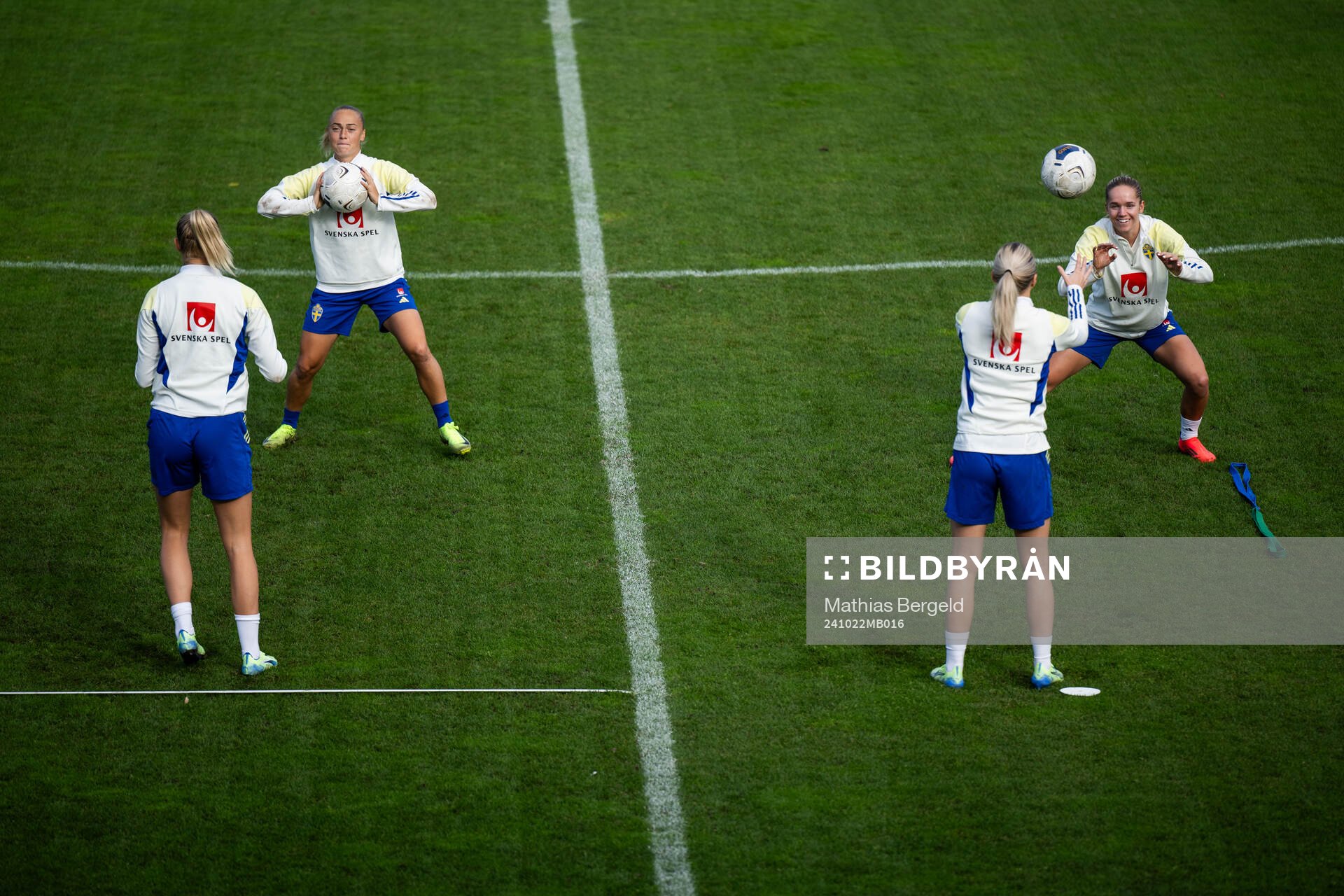 Hanna Bennison and Hanna Lundkvist of the Swedish women's