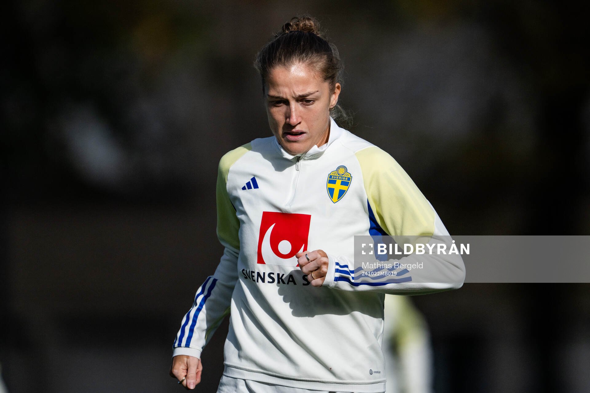 Filippa Angeldahl of the Swedish women's national football