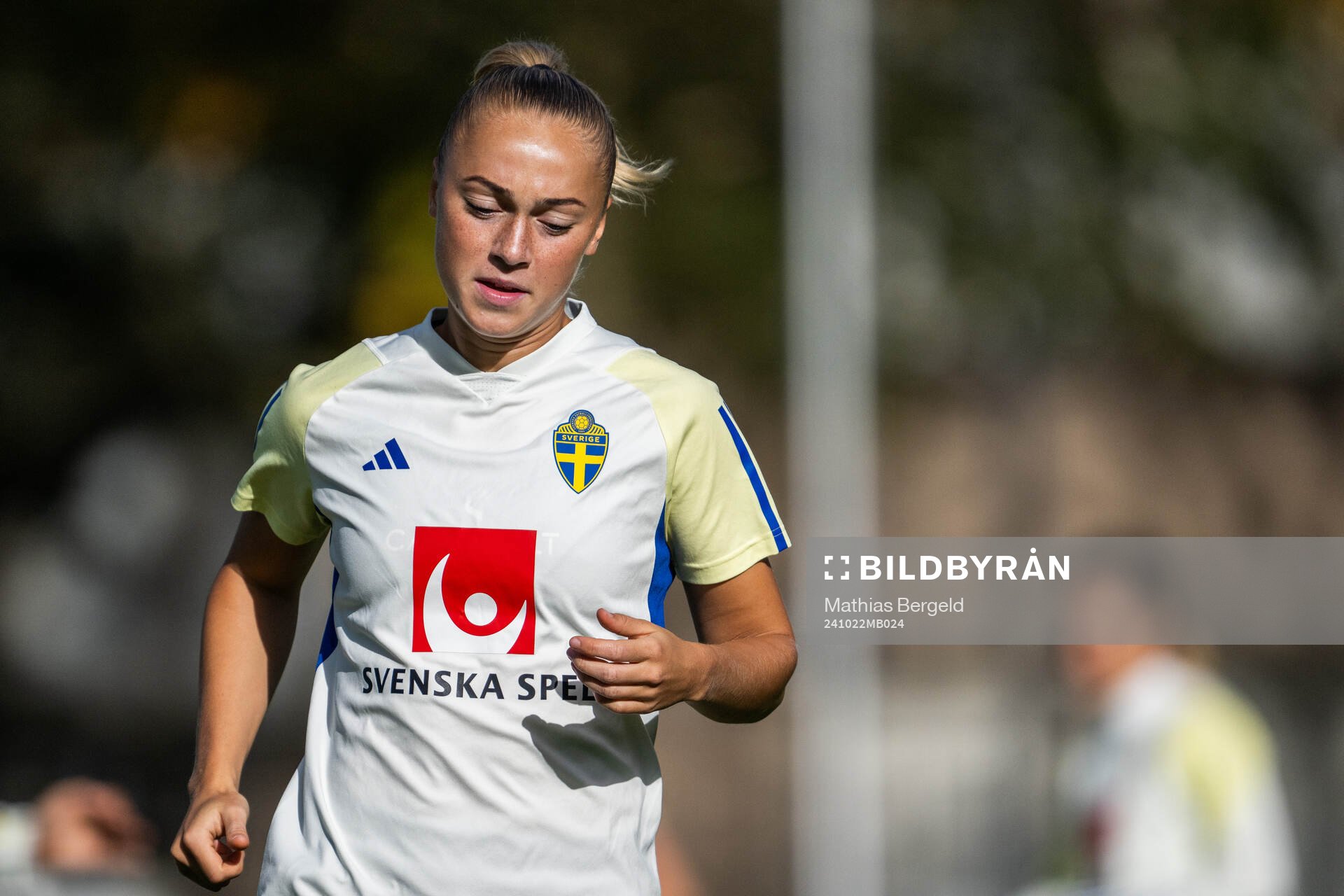 Hanna Bennison of the Swedish women's national football team