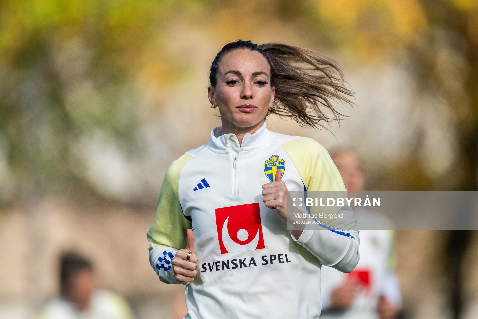 Kosovare Asllani of the Swedish women's national football