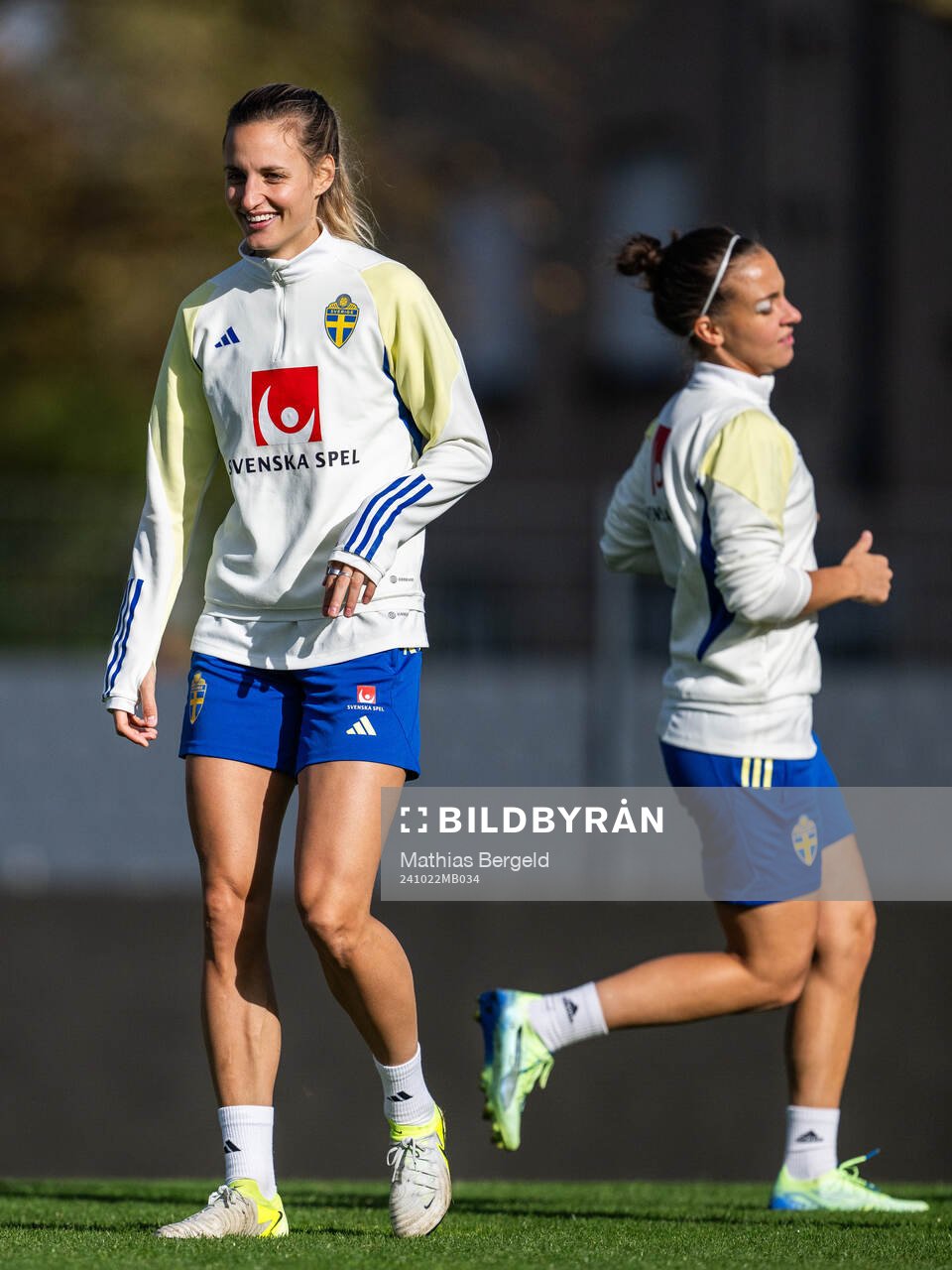 Nathalie Björn of the Swedish women's national football