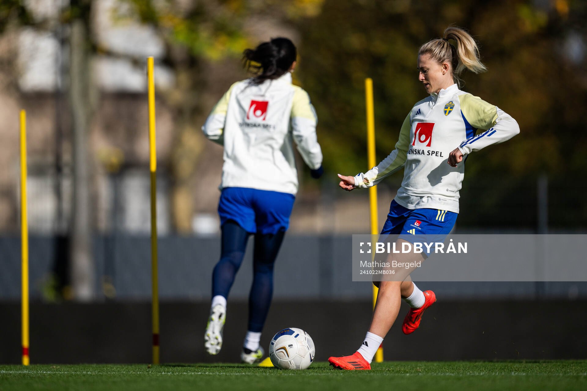Rebecka Blomqvist of the Swedish women's national football