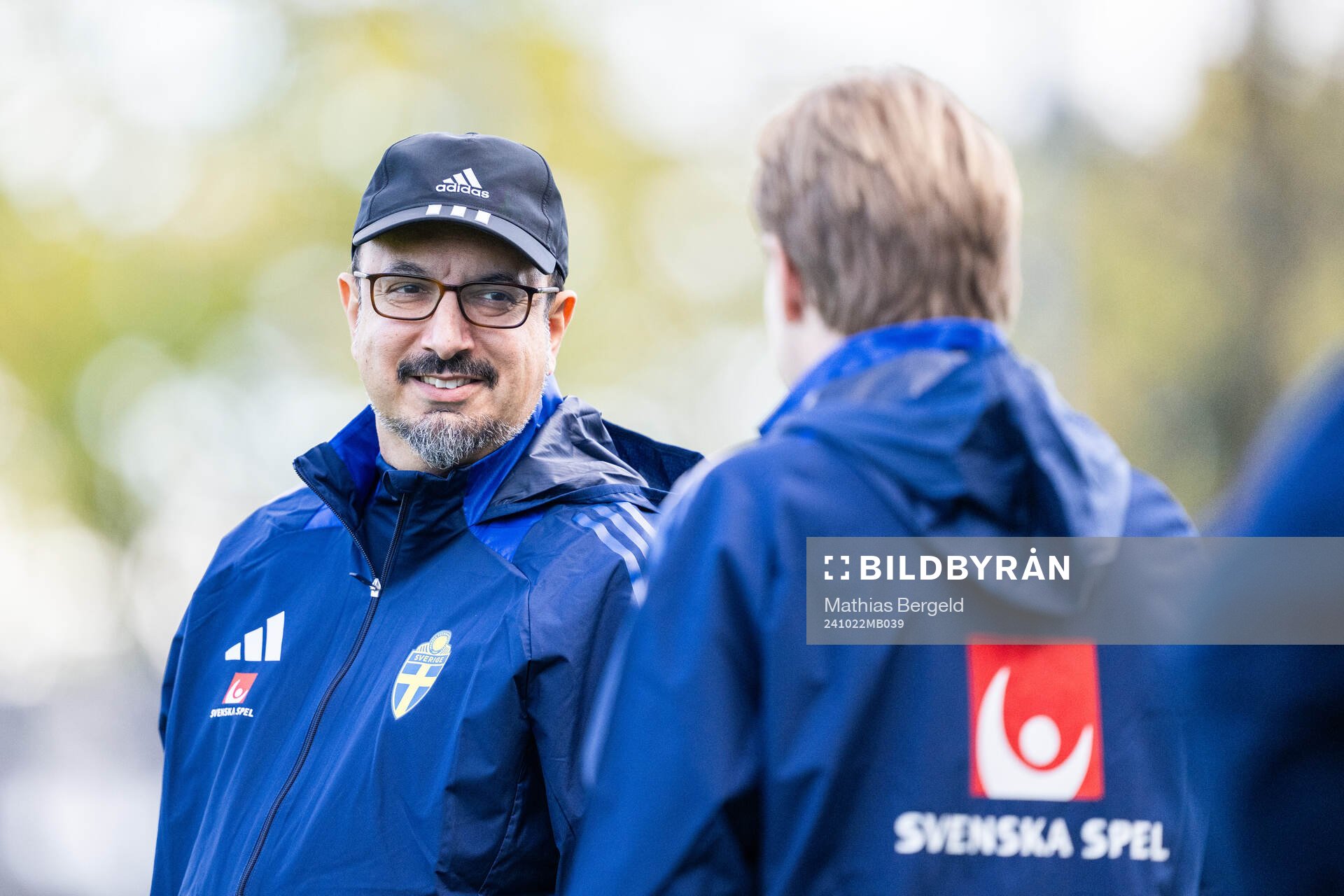 Medical doctor Houman Ebrahimi of the Swedish women's