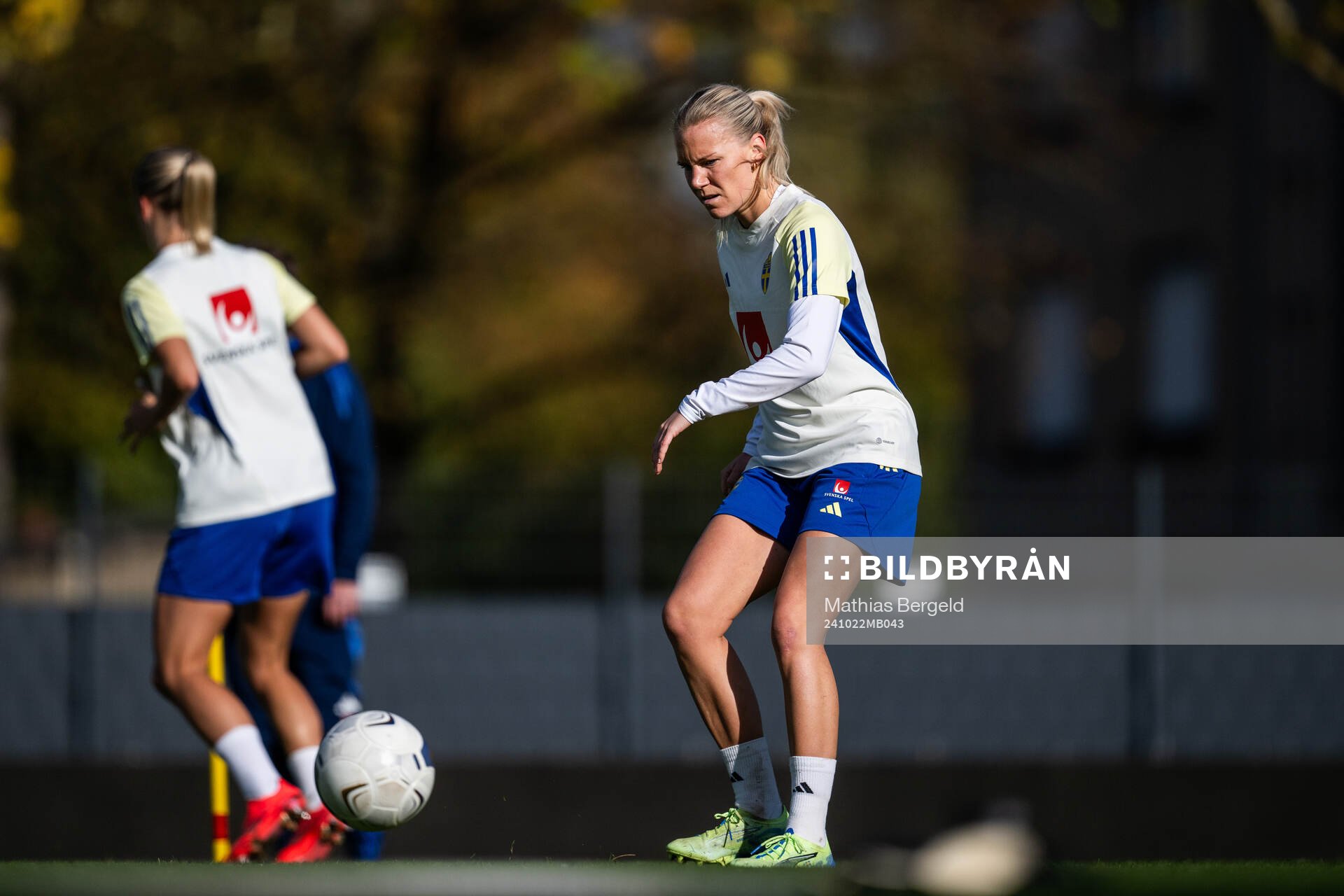 Josefine Rybrink of the Swedish women's national football