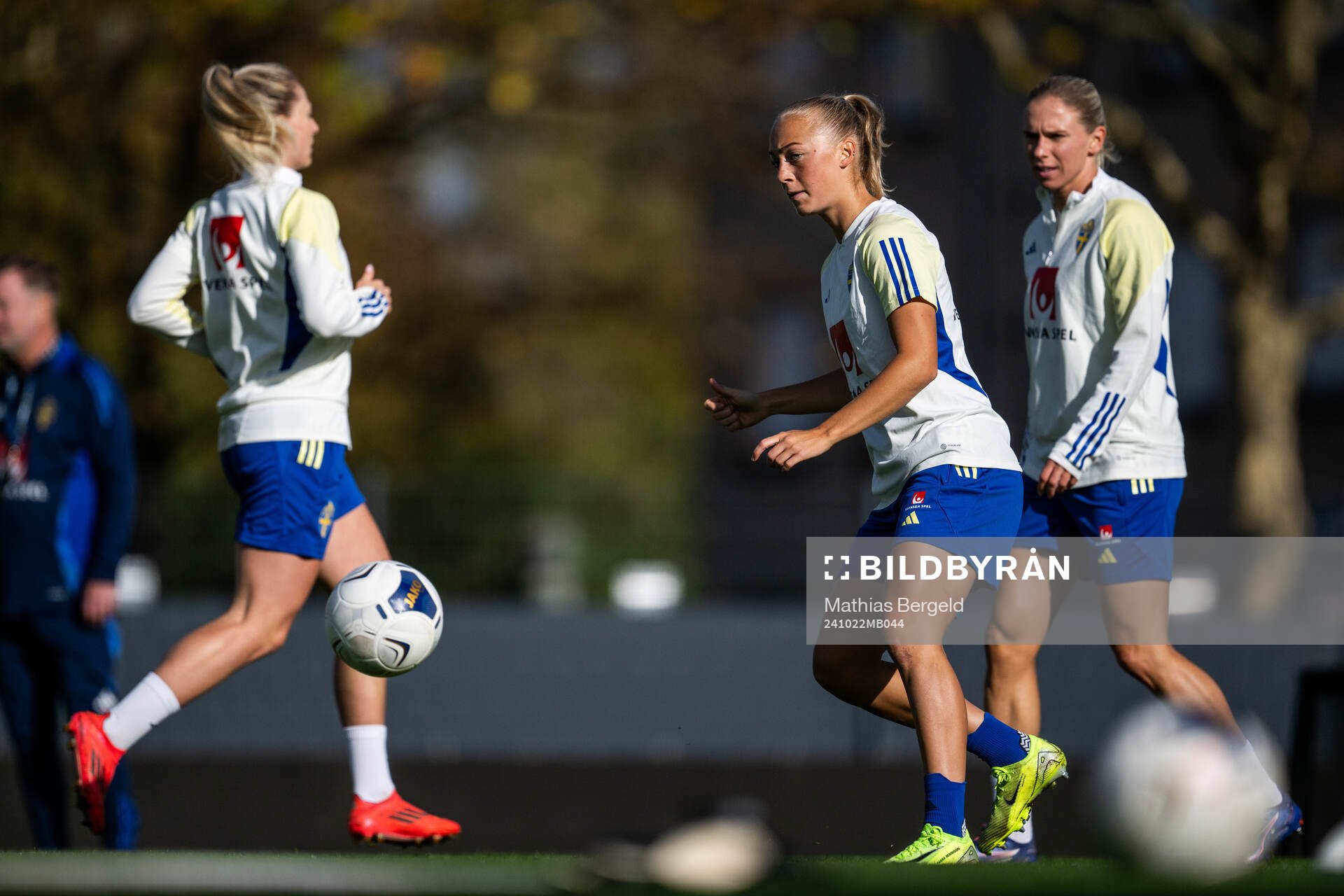 Hanna Bennison of the Swedish women's national football team