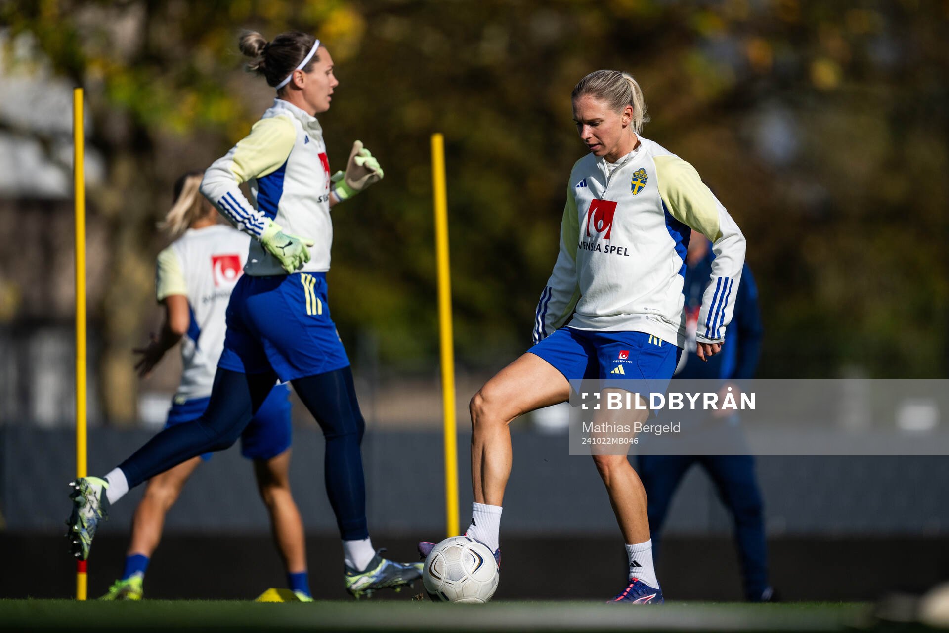 Jonna Andersson of the Swedish women's national football