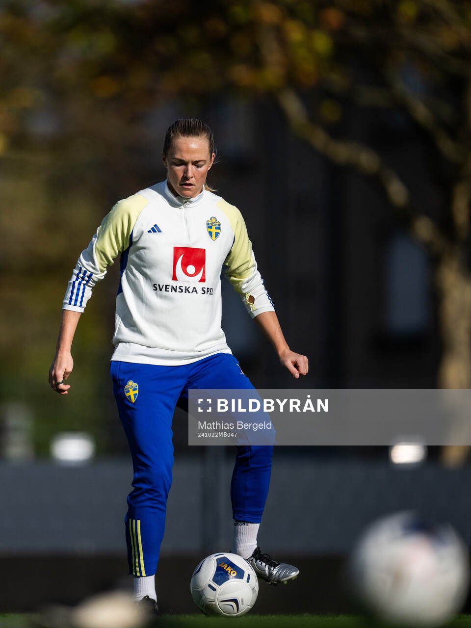 Magdalena Eriksson of the Swedish women's national football