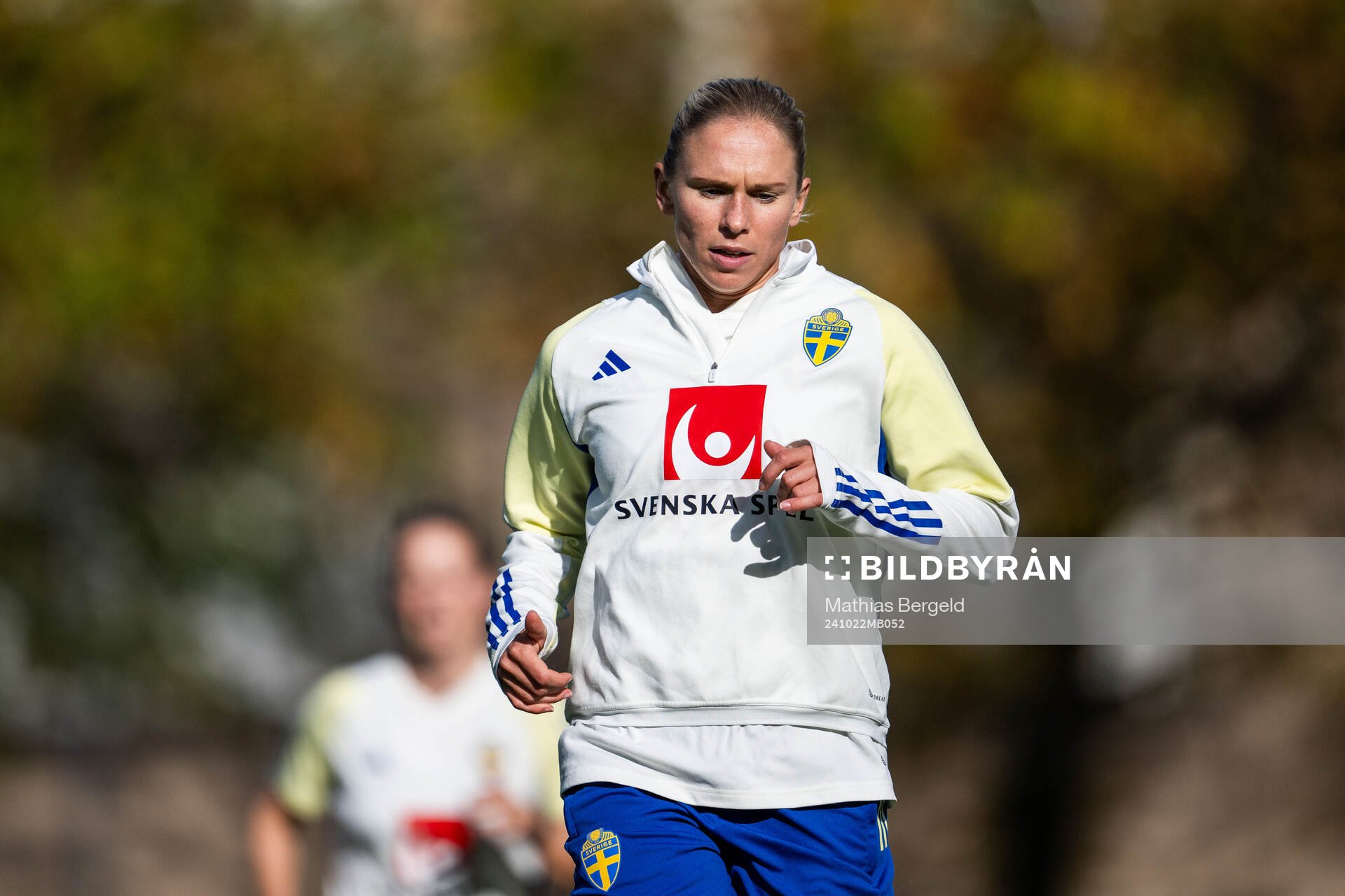 Jonna Andersson of the Swedish women's national football