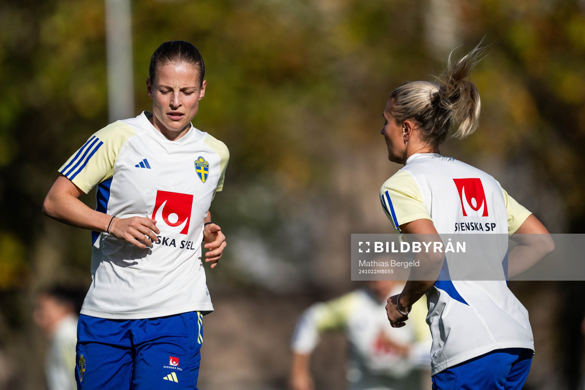 Anna Anvegård of the Swedish women's national football team