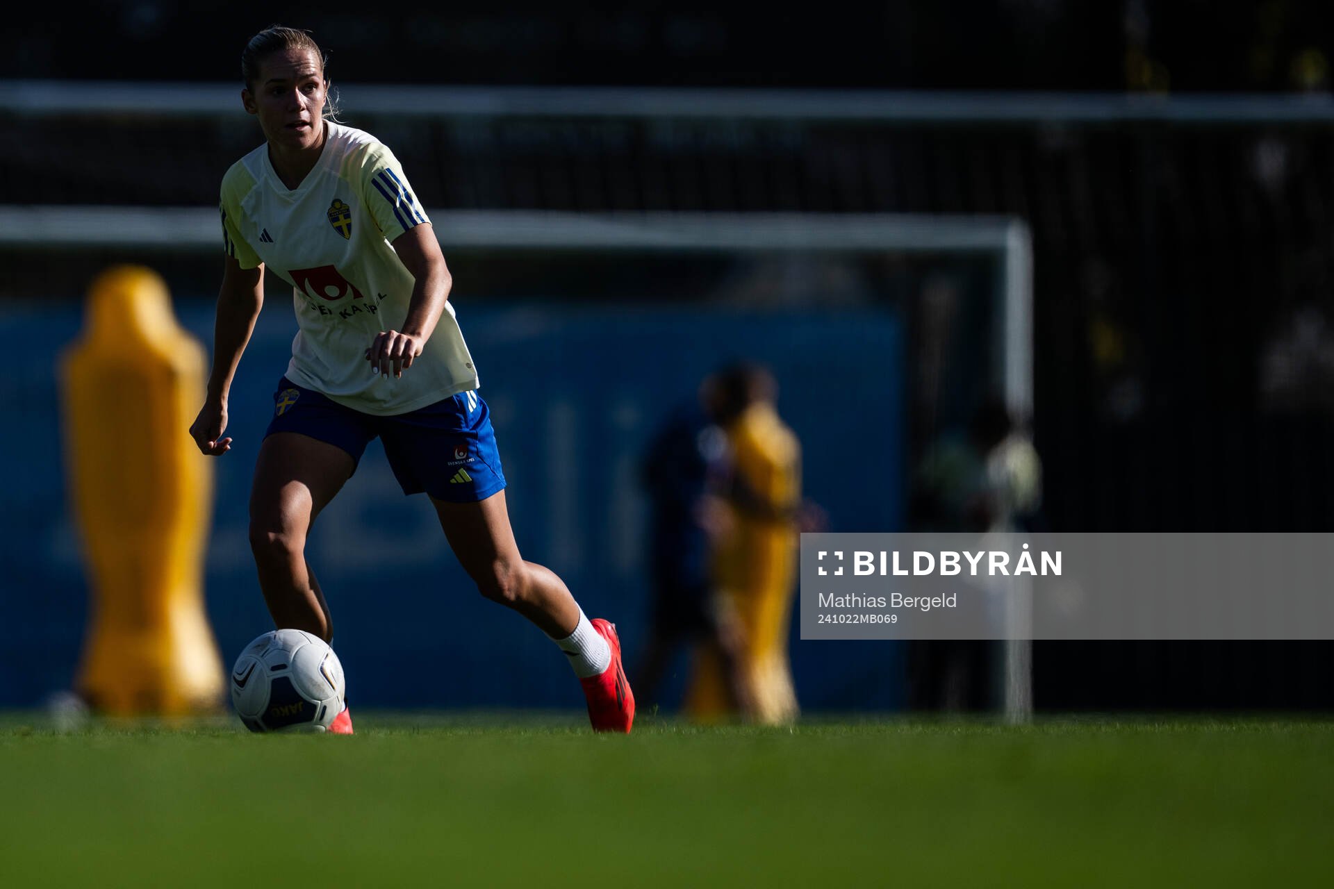 Hanna Lundkvist of the Swedish women's national football