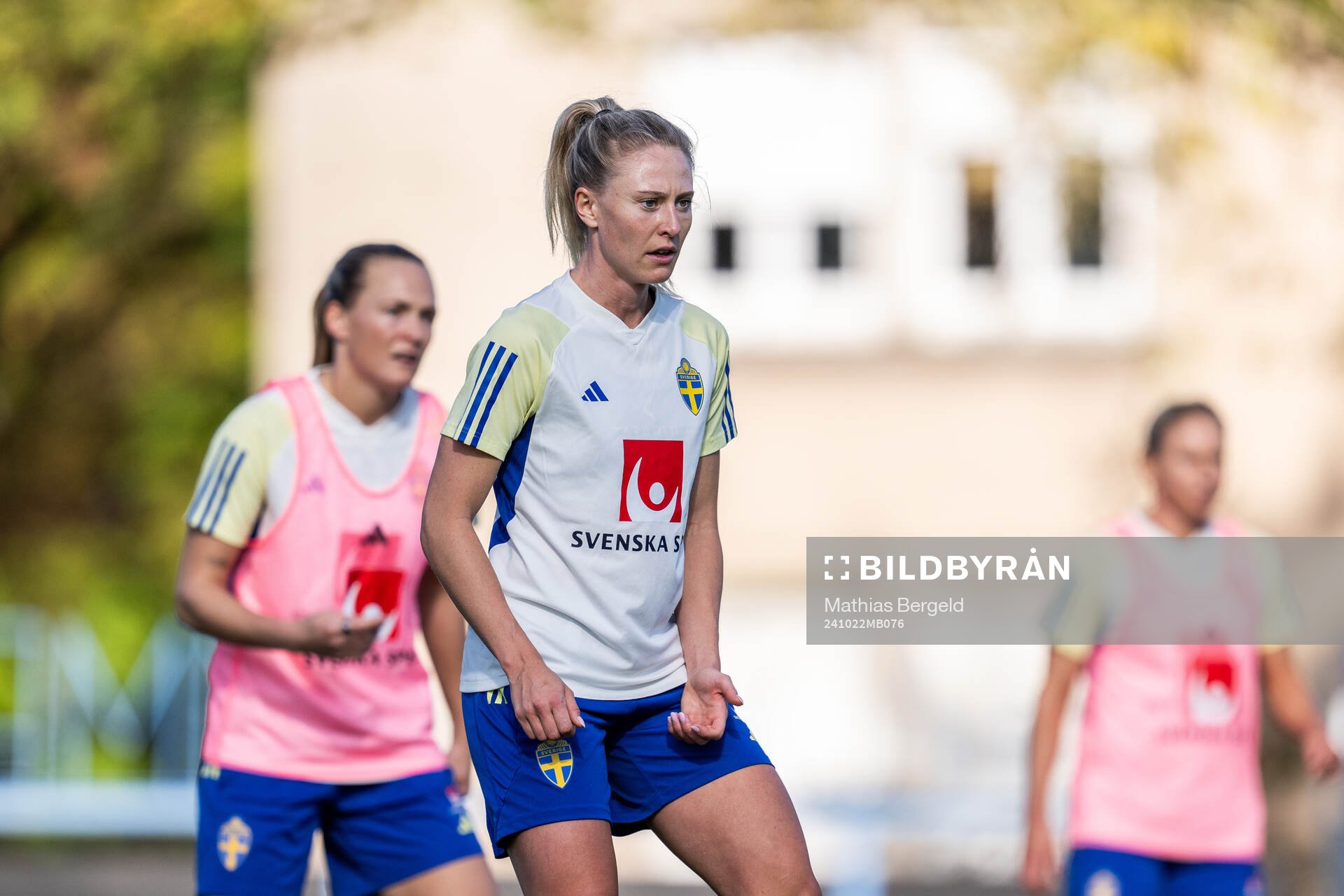 Rebecka Blomqvist of the Swedish women's national football