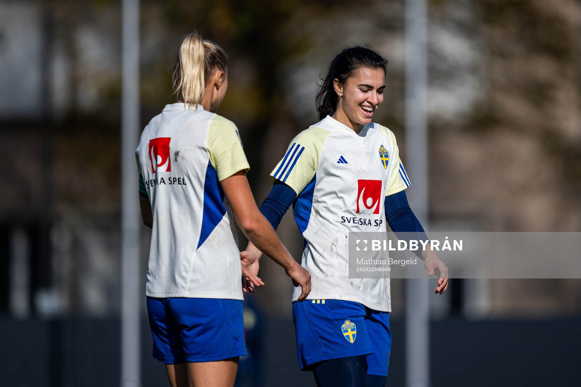 Goalkeeper Zecira Musovic of the Swedish women's national