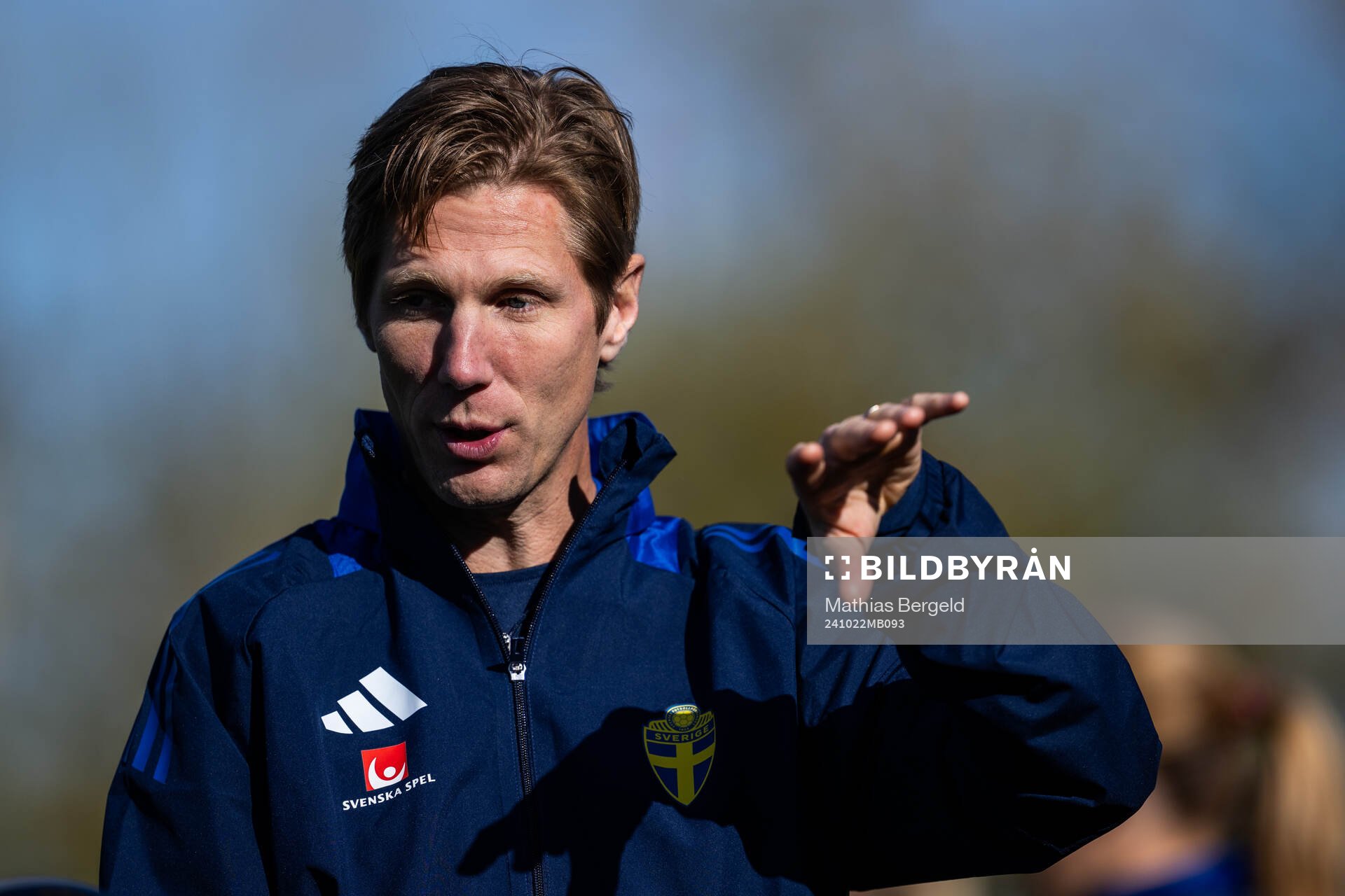 sports psychologist Rasmus Liljeblad of the Swedish women's
