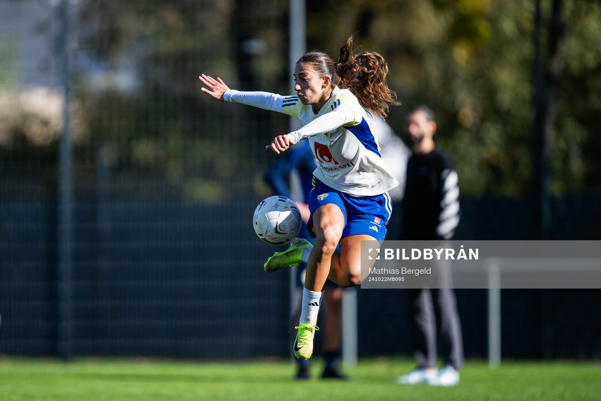 Rusul Rosa Kafaji of the Swedish women's national football